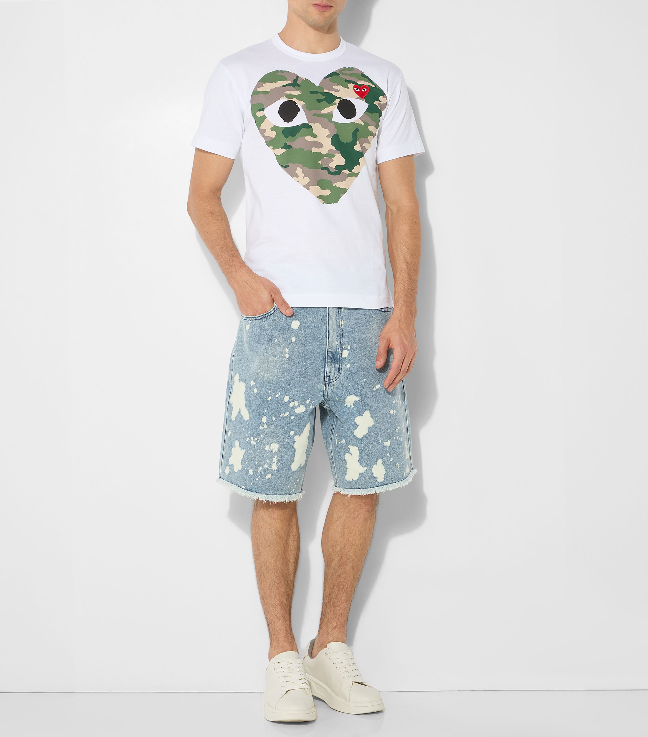 Playera cuello redondo manga corta Hombre