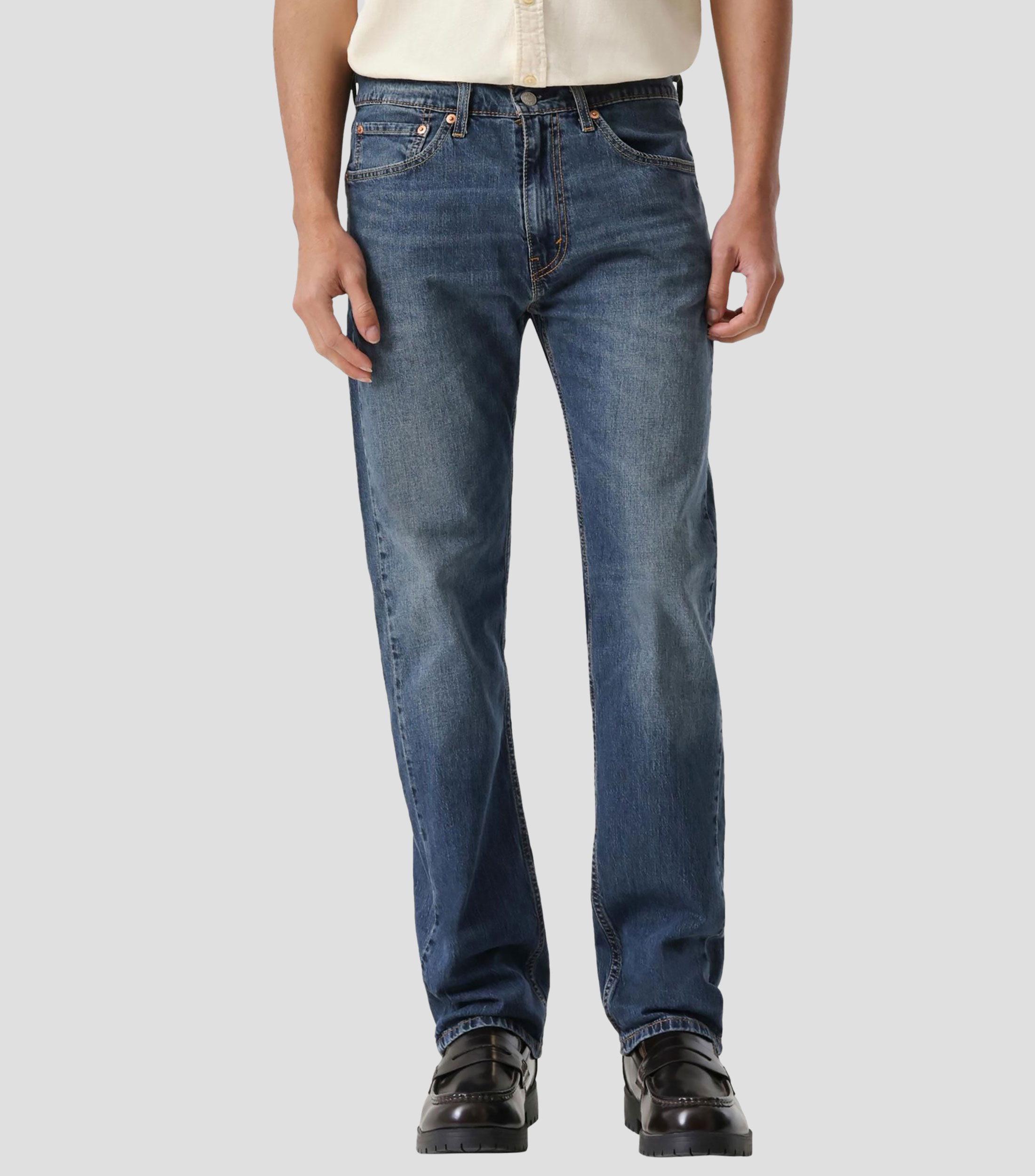 Jeans Regular liso Hombre