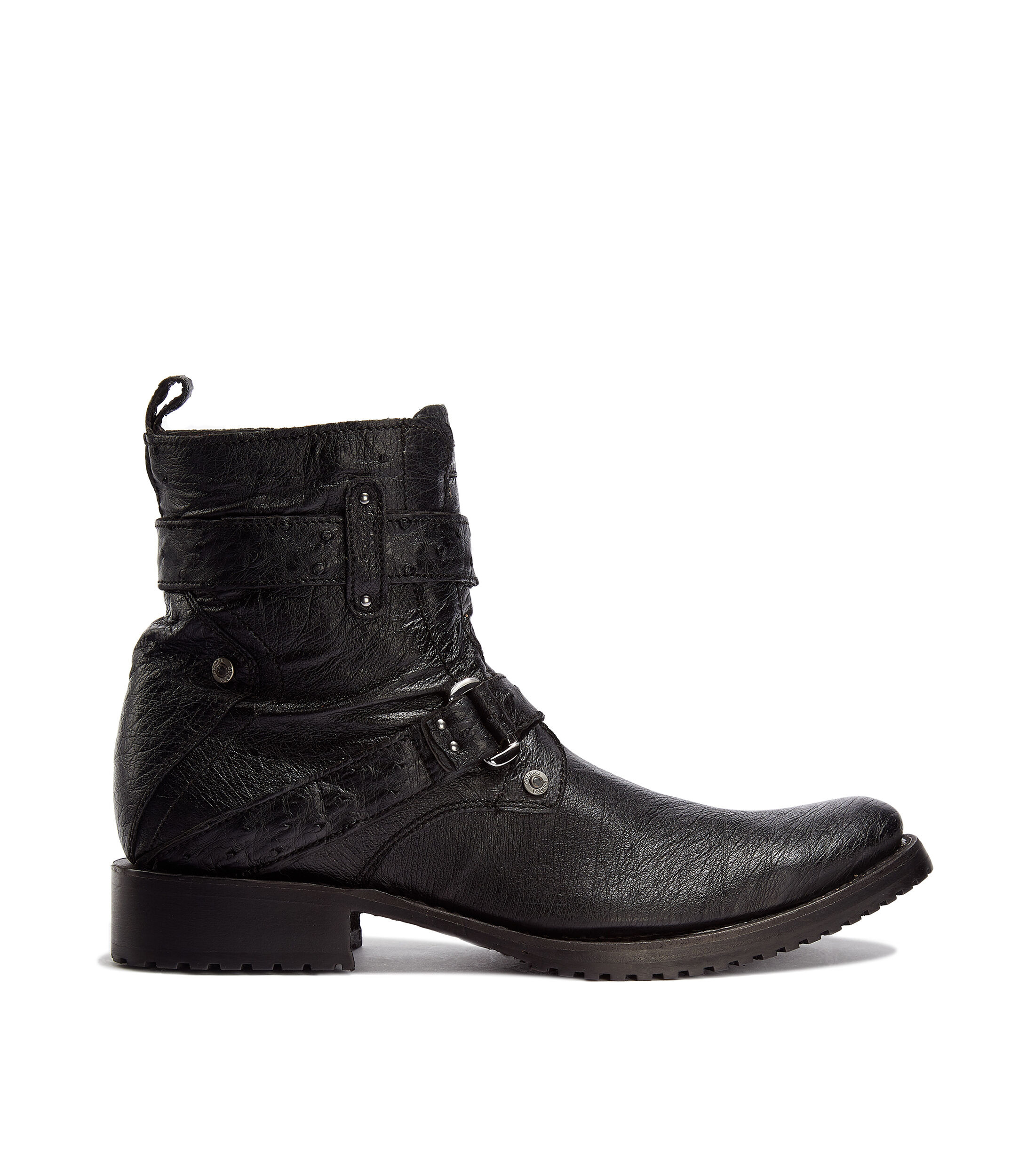 Botas cuadra sales hombre negras