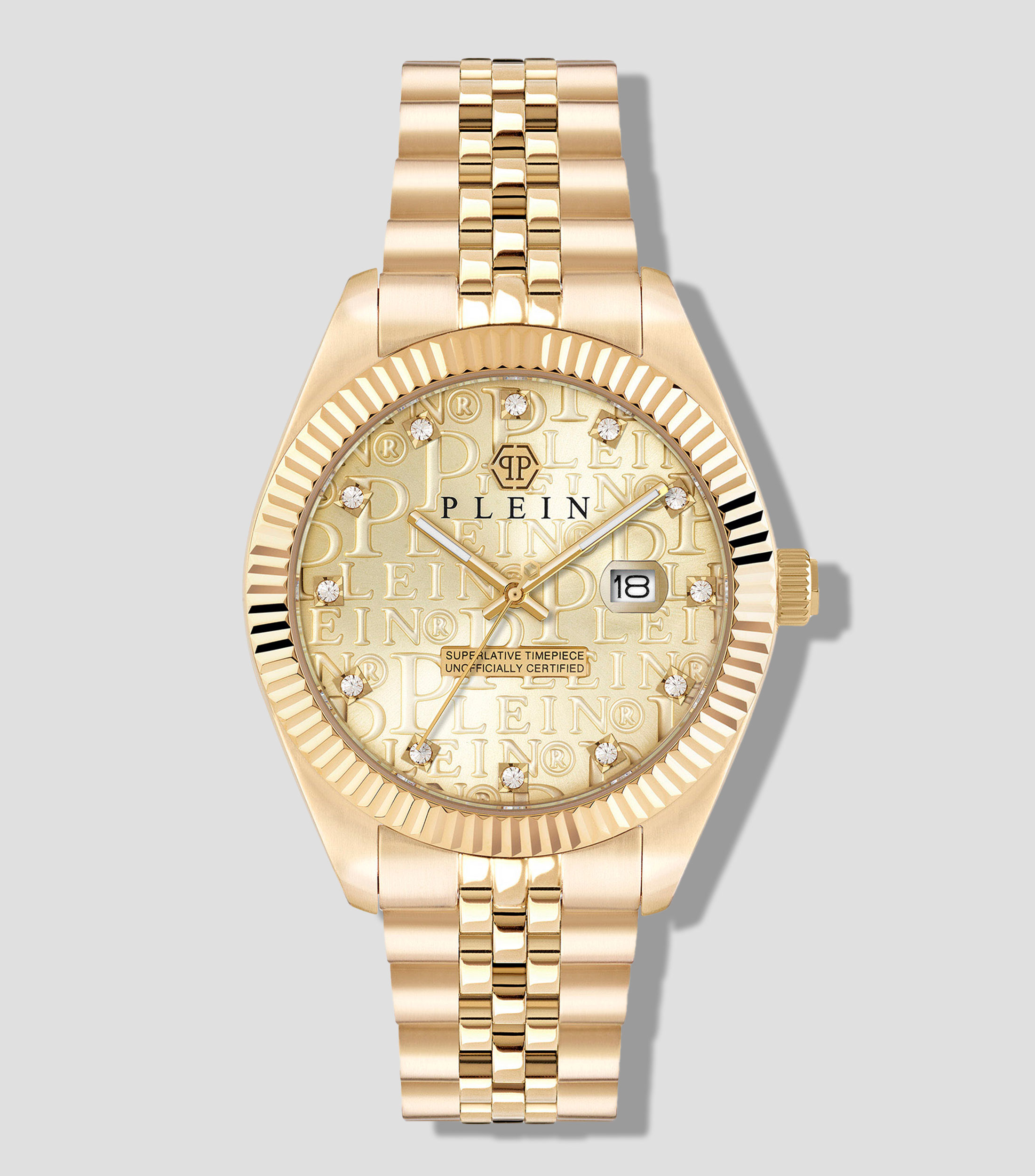 Reloj para Hombre Date Superlative Casual Dorado