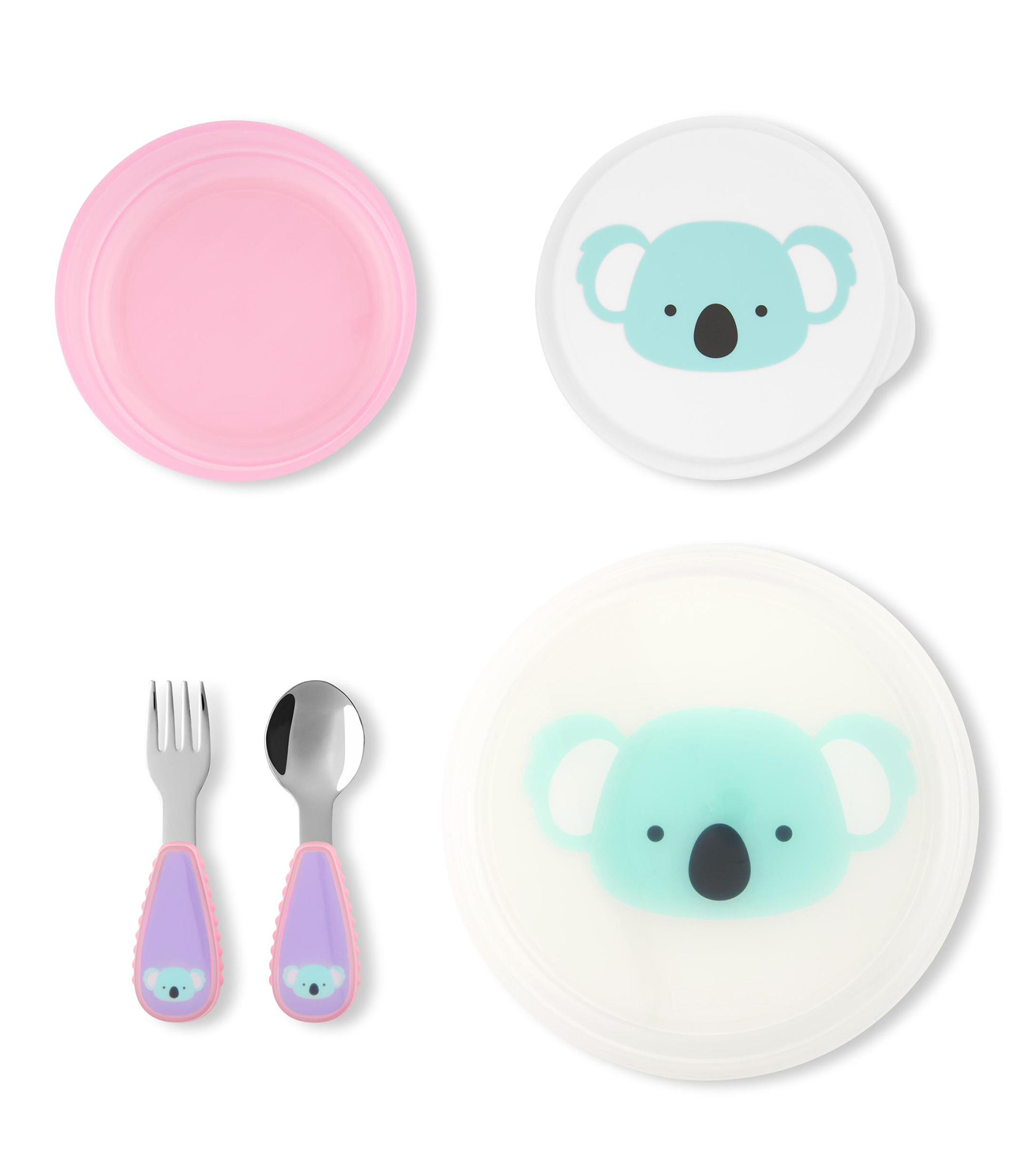 Set de Utensilios para Comida Koala 5 piezas