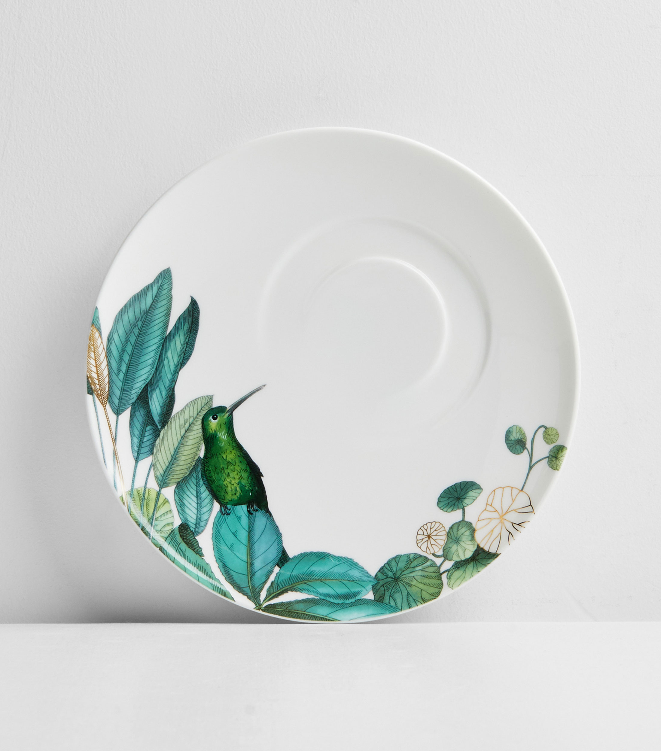 Plato para Taza Avarua con flores