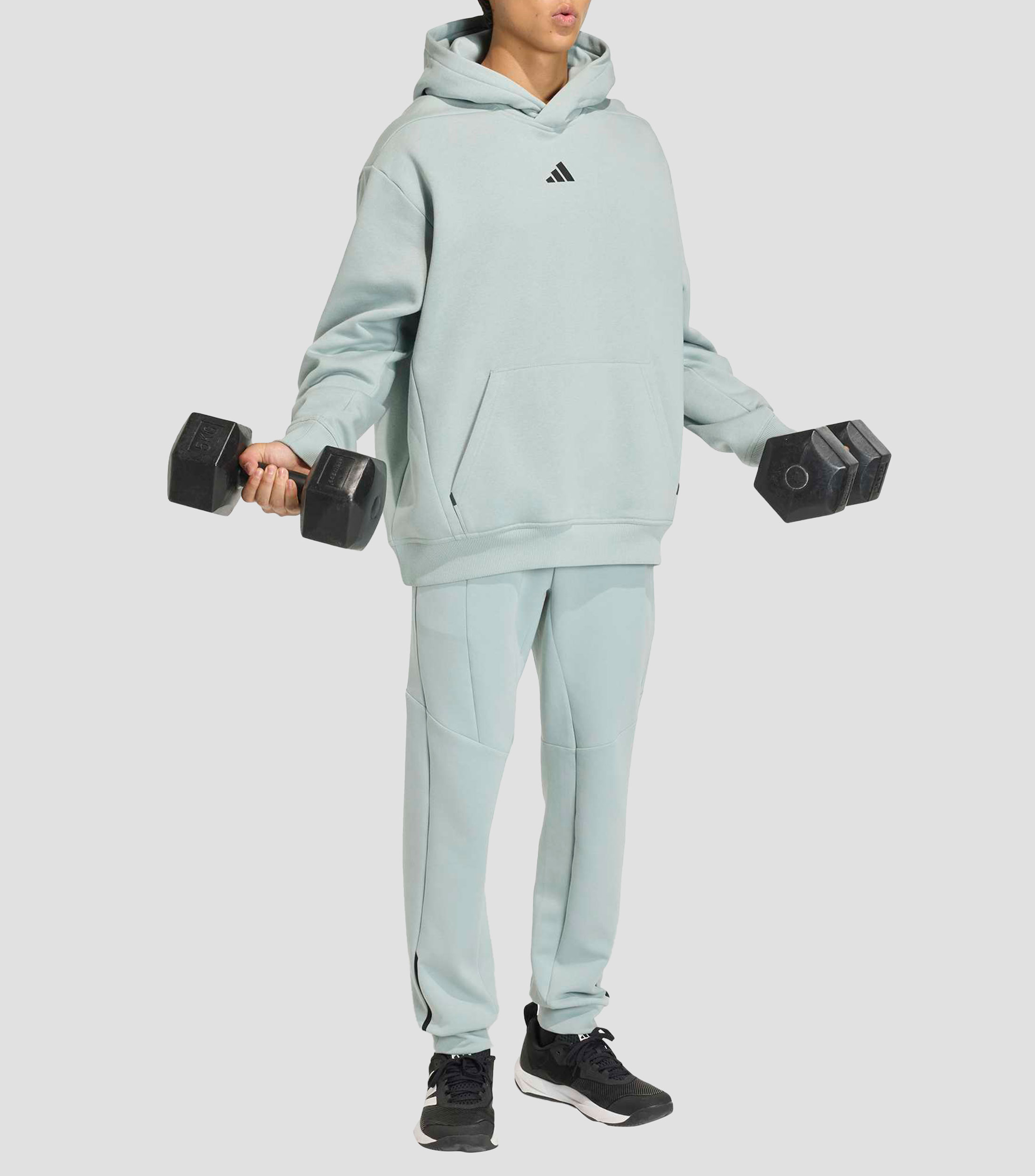 Sudadera canguro con capucha para entrenamiento Hombre