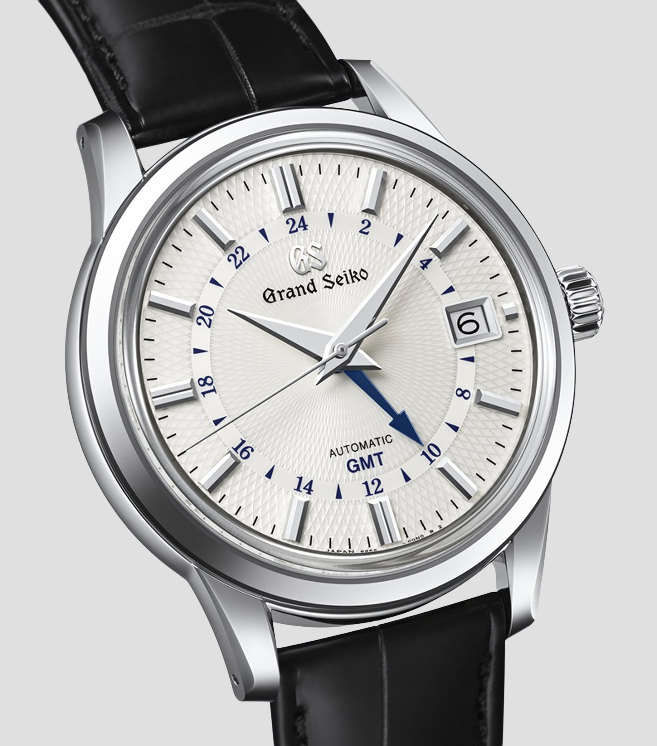 Reloj para Hombre Elegance Snowdrop GMT de Vestir, Plateado