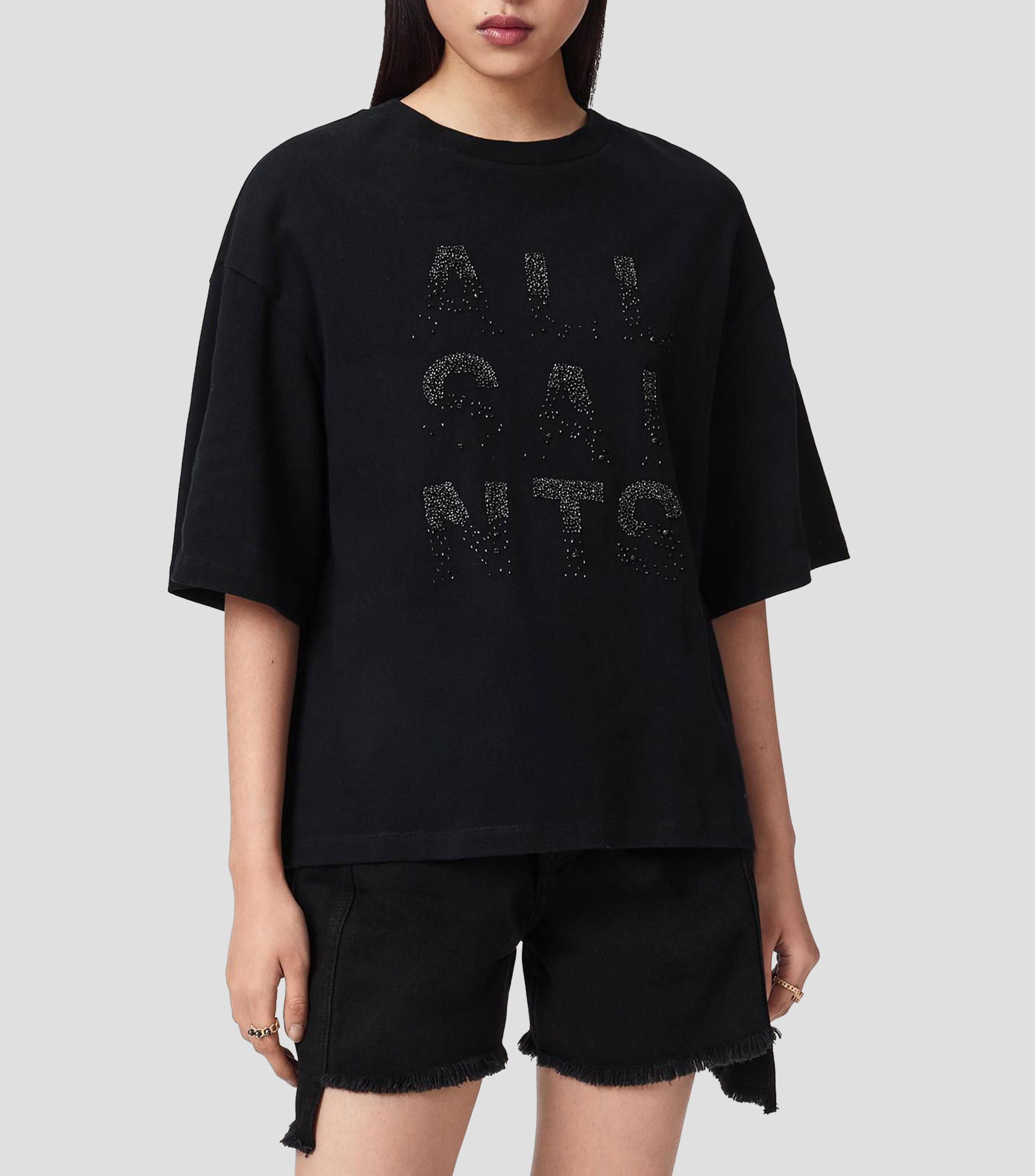 Playera cuello redondo manga corta fantasía Mujer