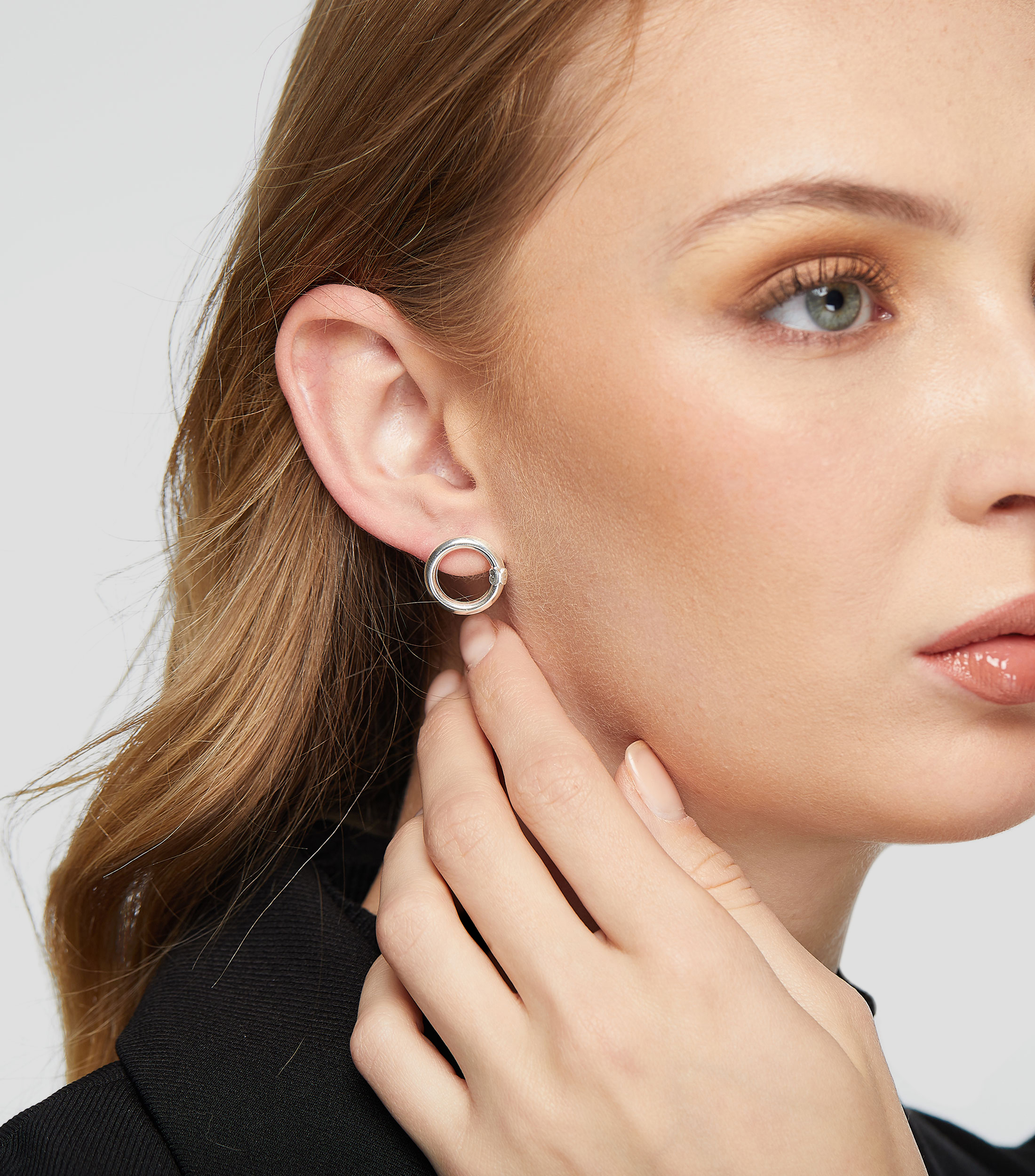 Aretes en plata .925 Hold Mujer