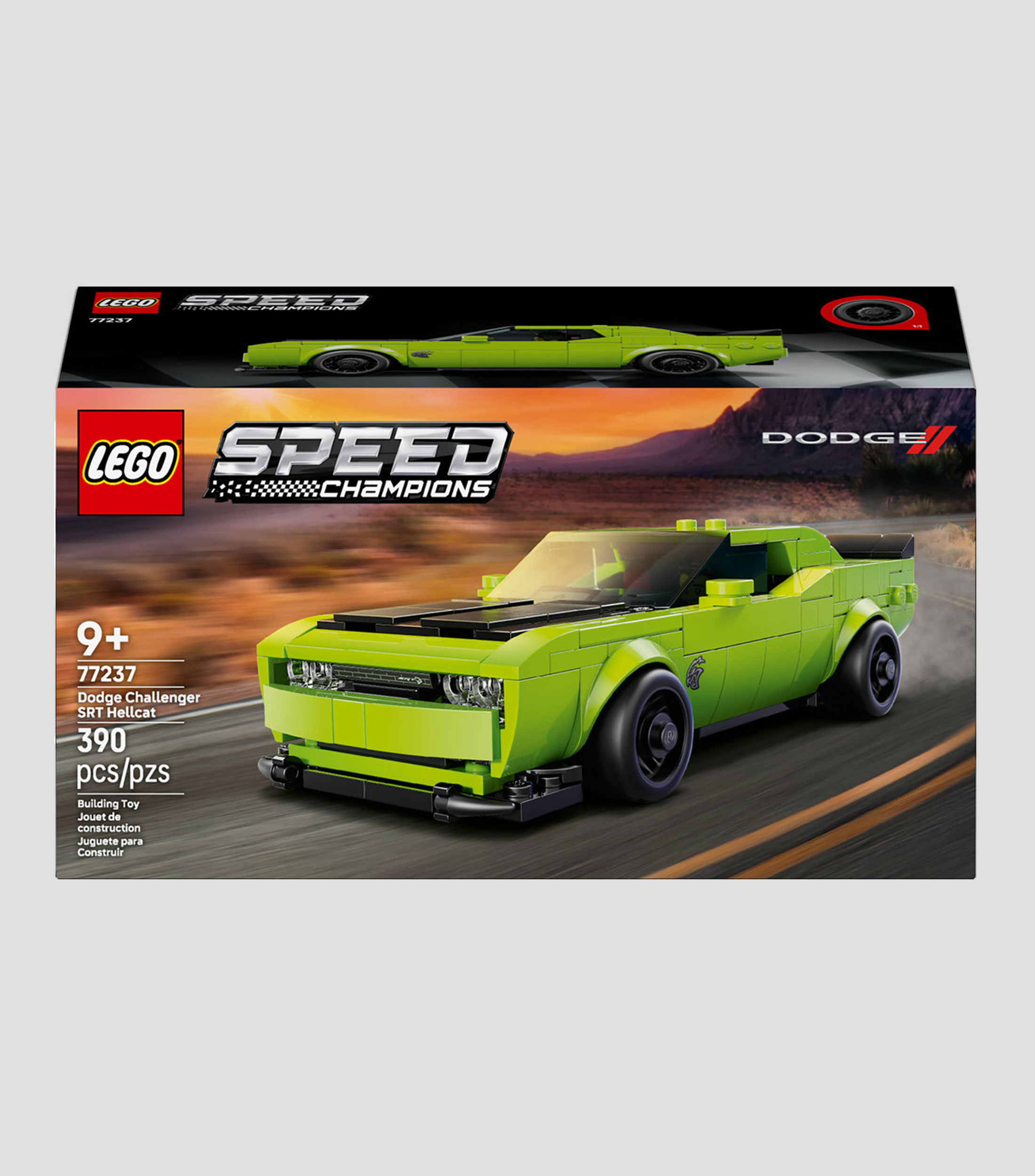 Lego Speed Champions Auto Deportivo Dodge Challenger SRT Hellcat 77237