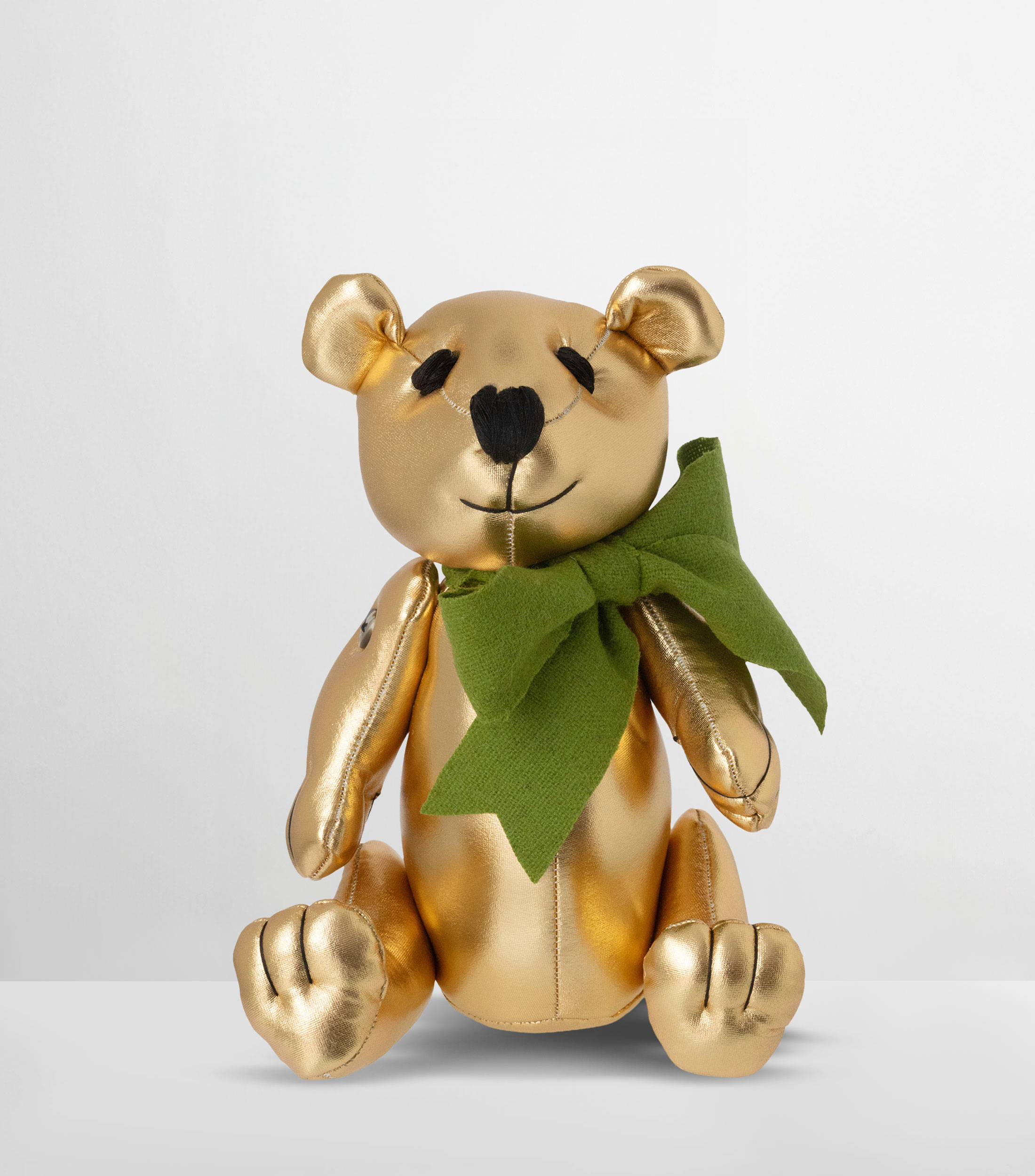 Ornamento Navideño Oso Cirilo Gold en tela