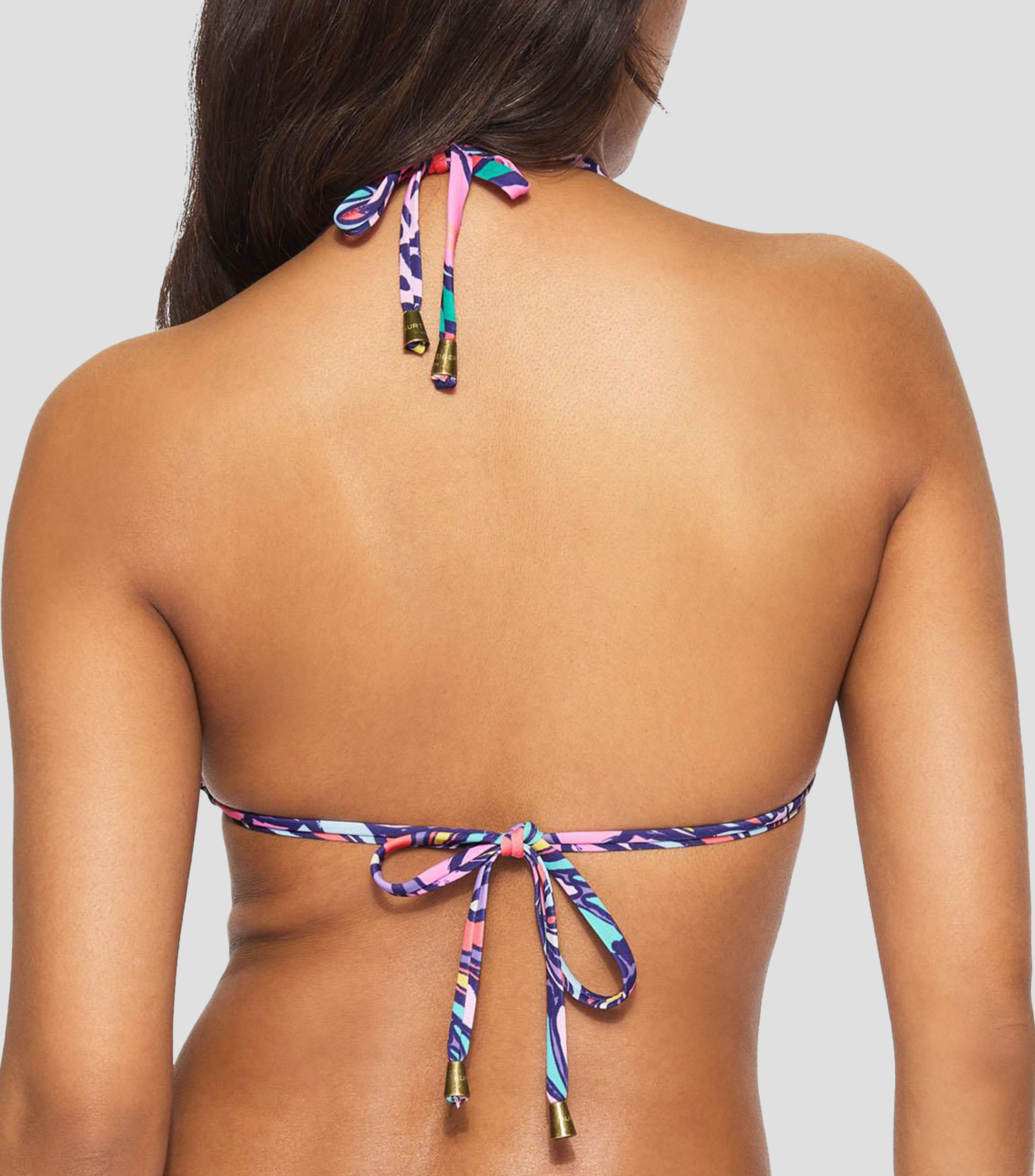 Bikini top Kensington Triangle estampado Mujer