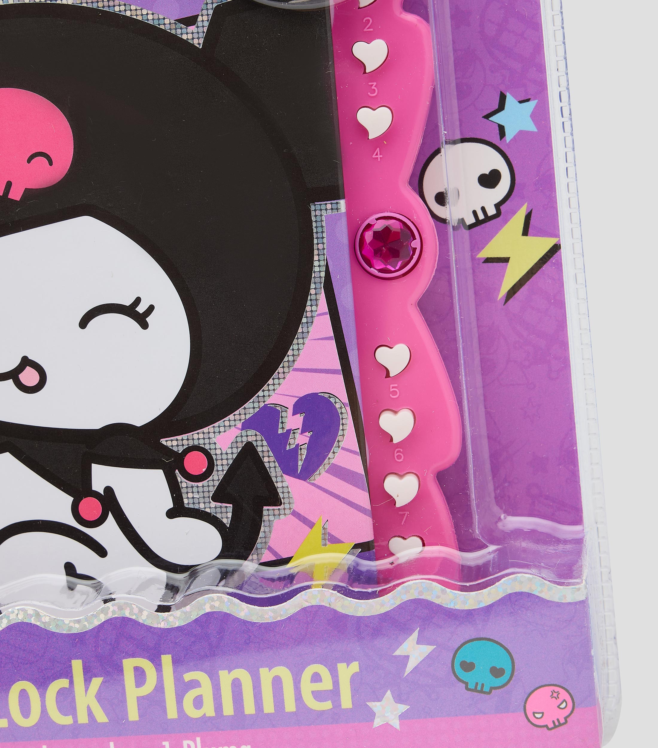 Diario con pluma invisible y linterna Kuromi