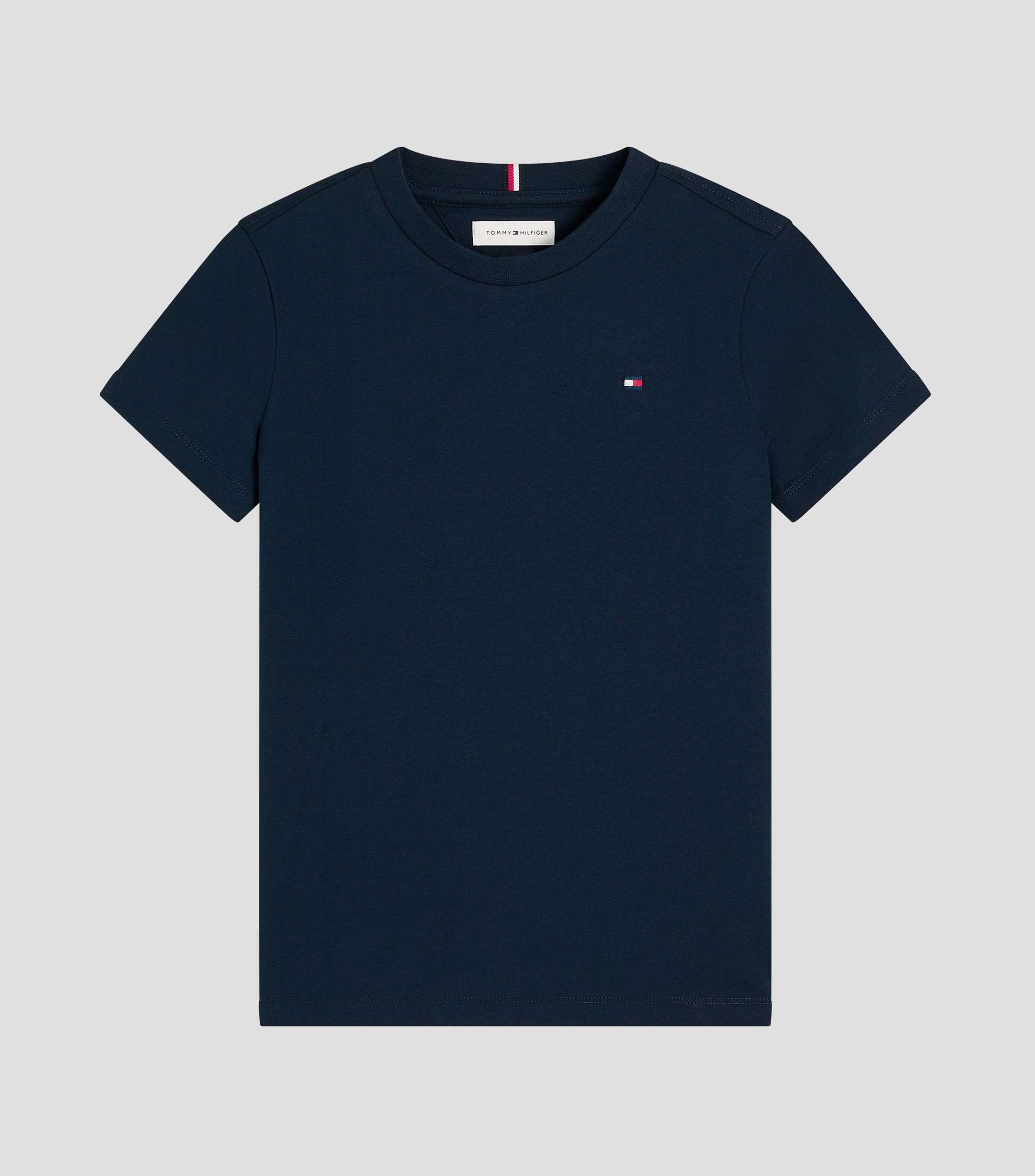 Playera cuello redondo manga corta lisa Niño