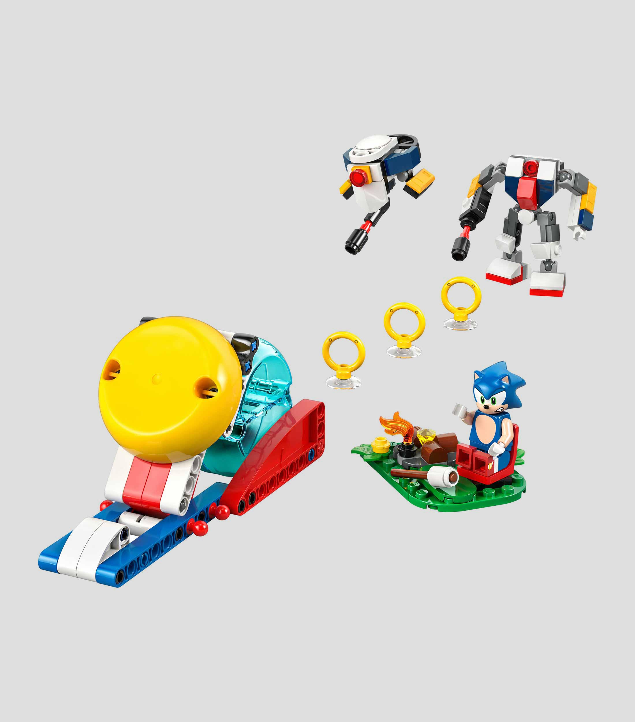 Lego Sonic the Hedgehog Batalla de Sonic en la Fogata 77001