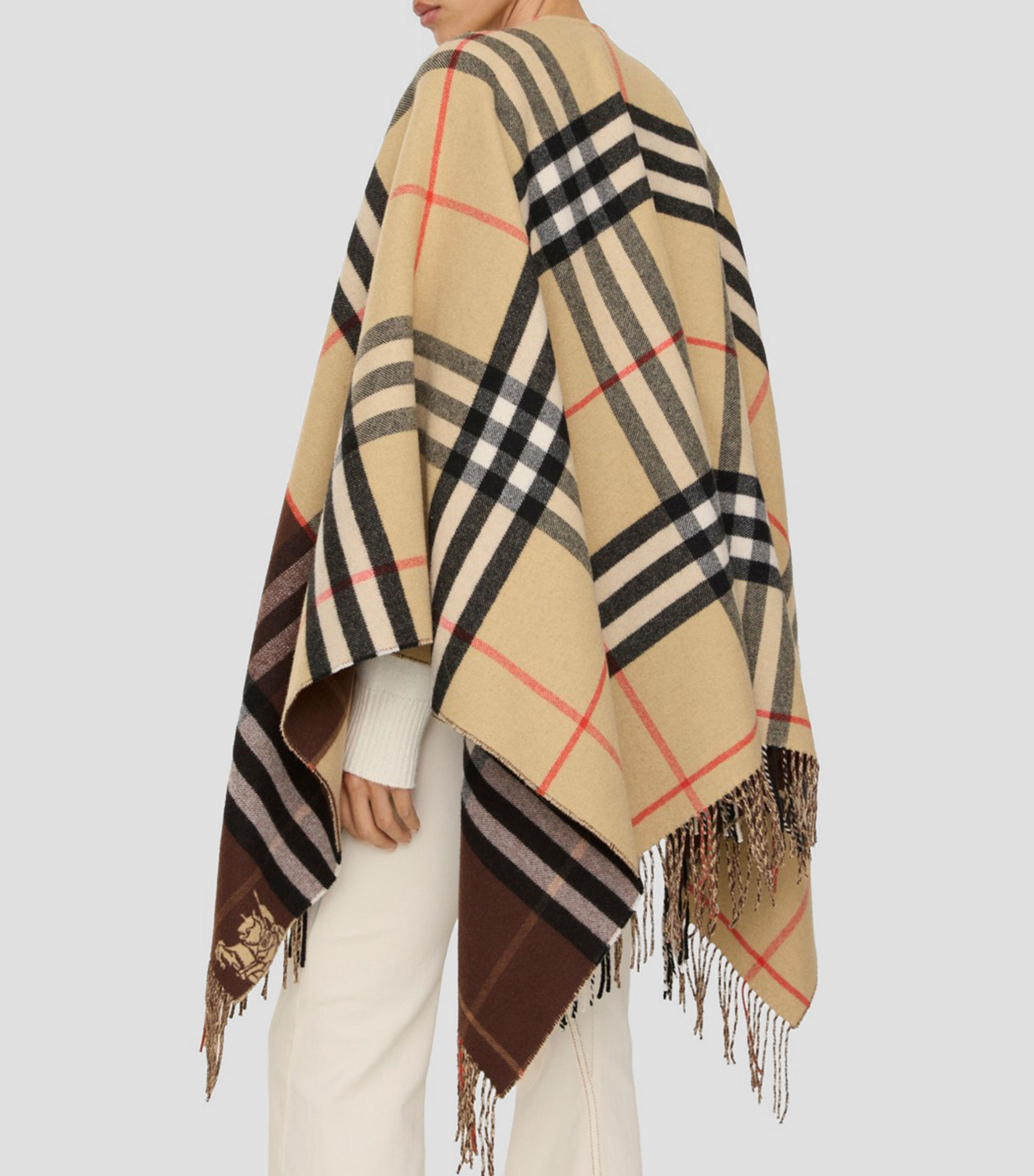 Capa con cuadros Unisex