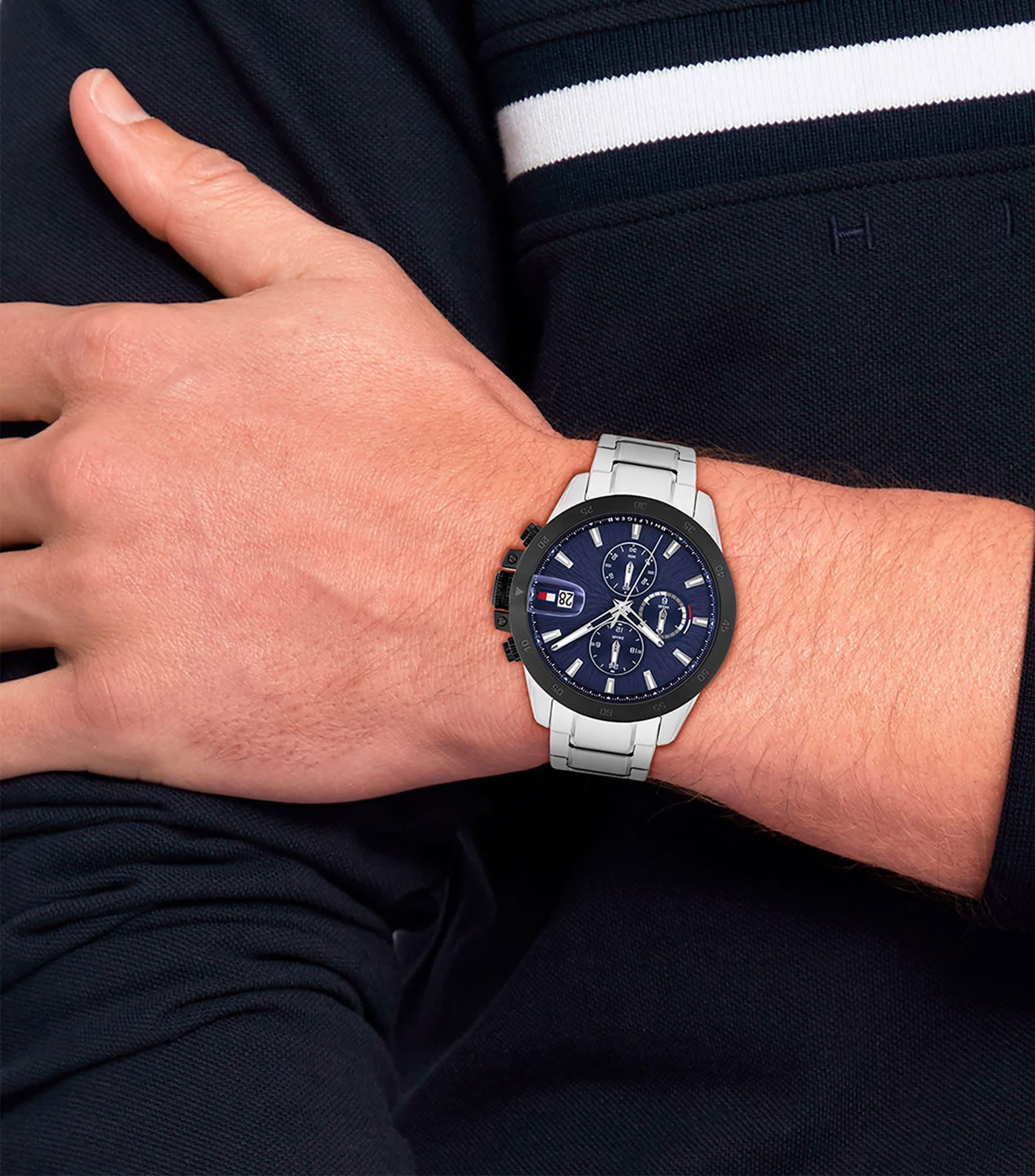 Reloj para Hombre Jameson Deportivo, Plateado