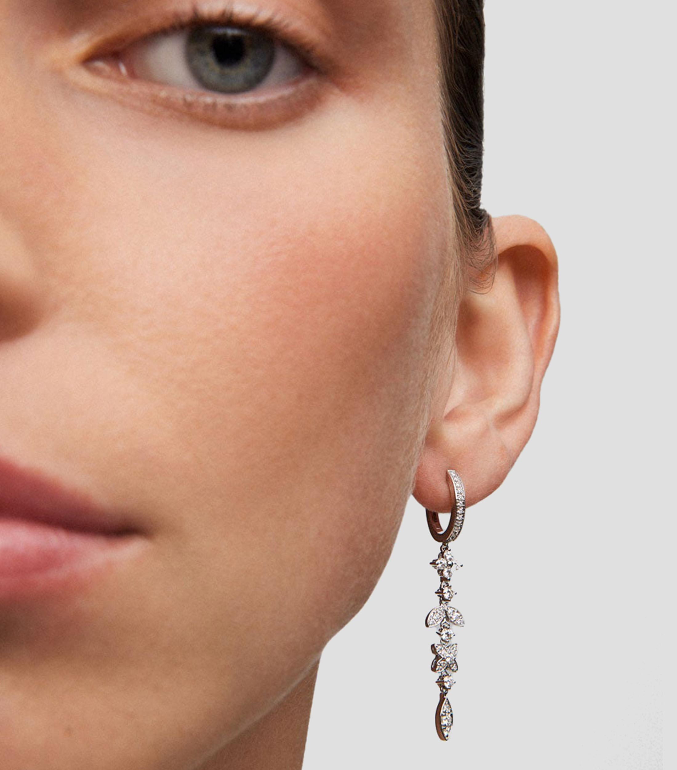 Pendientes en Oro de 18 Kilates Mujer