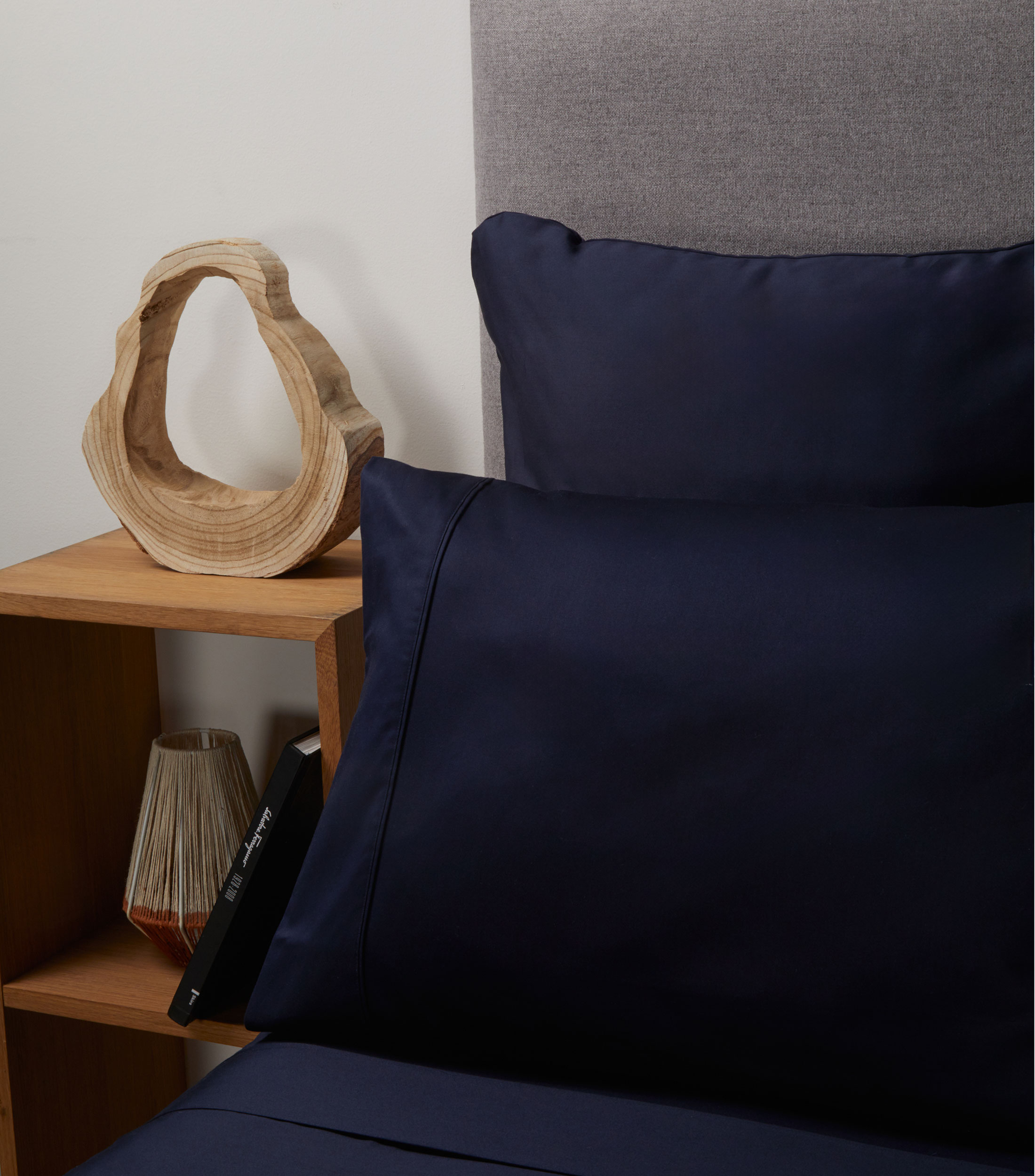 Funda para Almohada Estándar en Algodón Marino