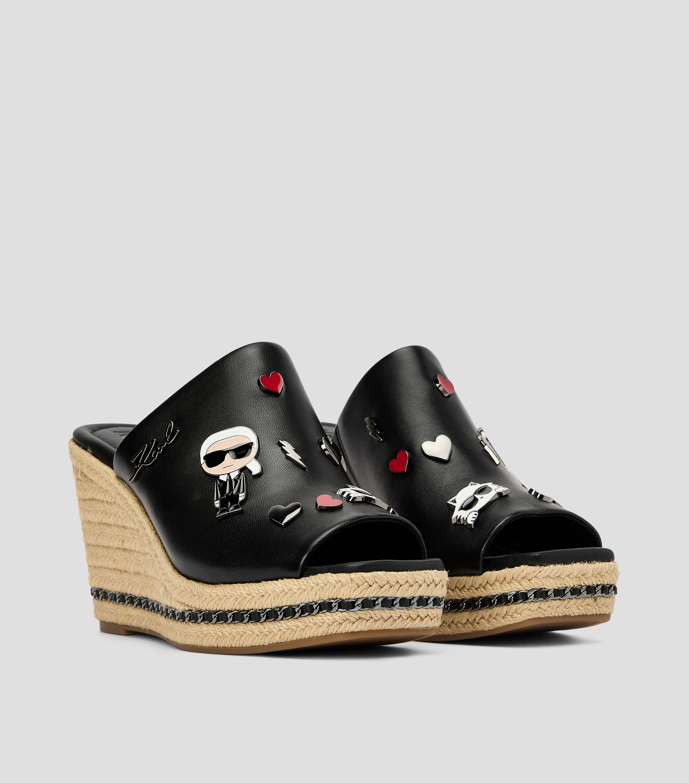 Sandalias con tacón alto de cuña Corissa Mujer