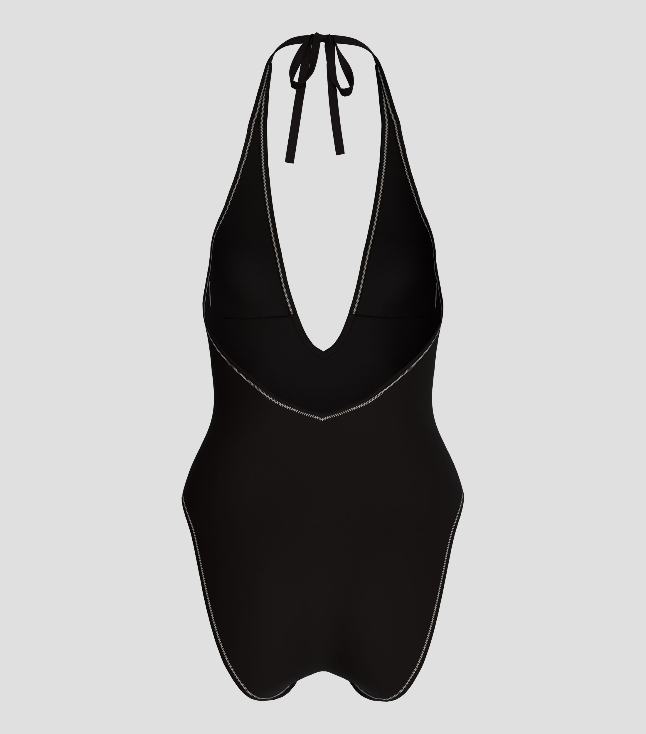 Traje de baño con logotipo Mujer