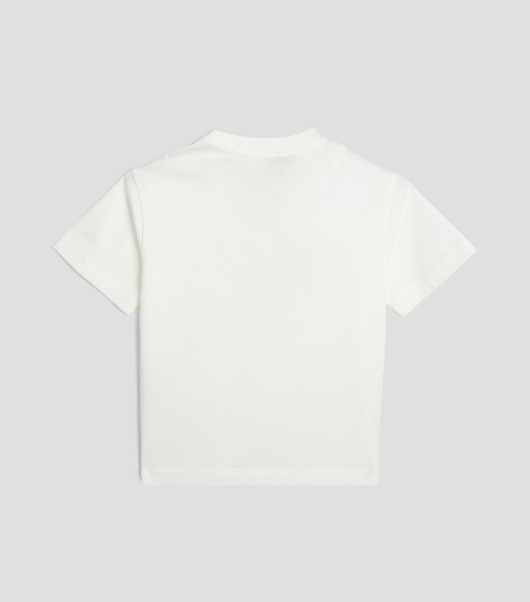 Playera de cuello redondo con manga corta estampada Niño