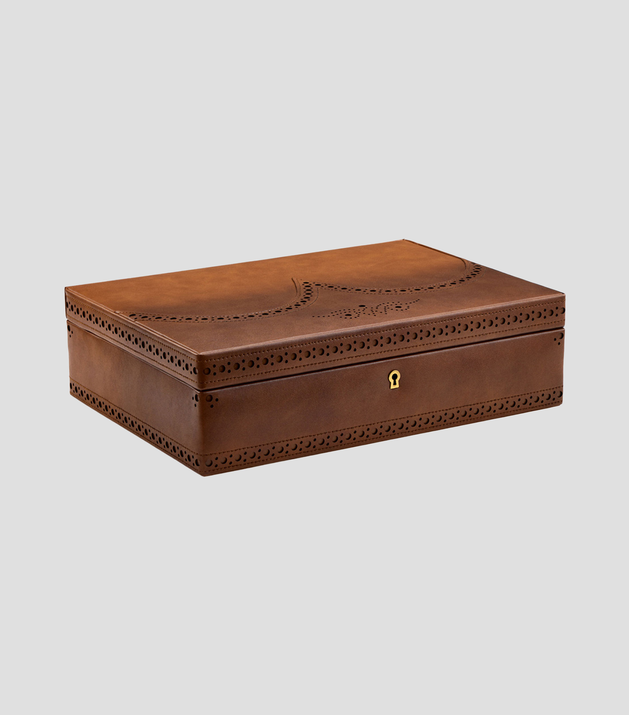 Estuche para reloj Brogue Hombre