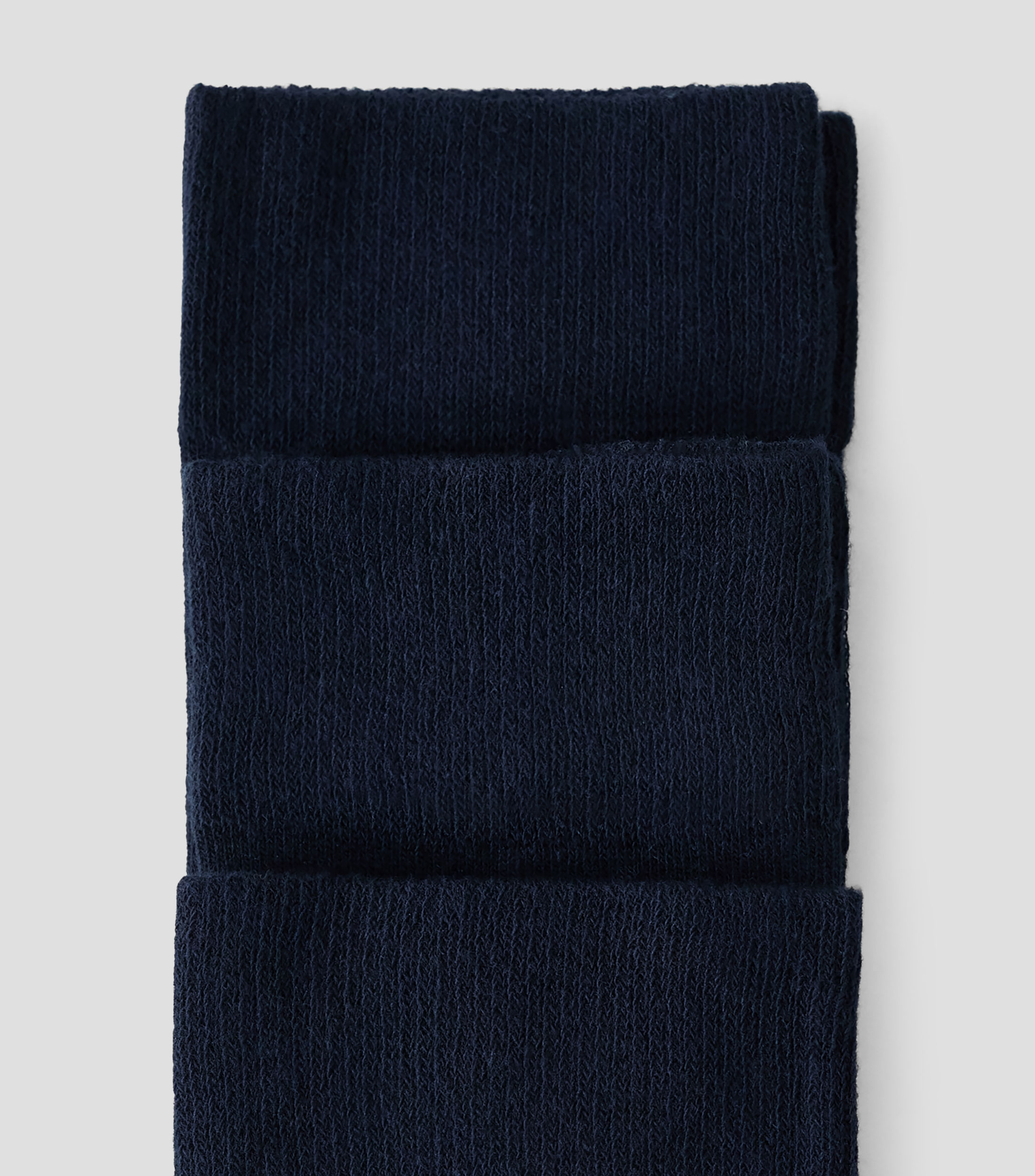 Set 3 calcetines liso Hombre