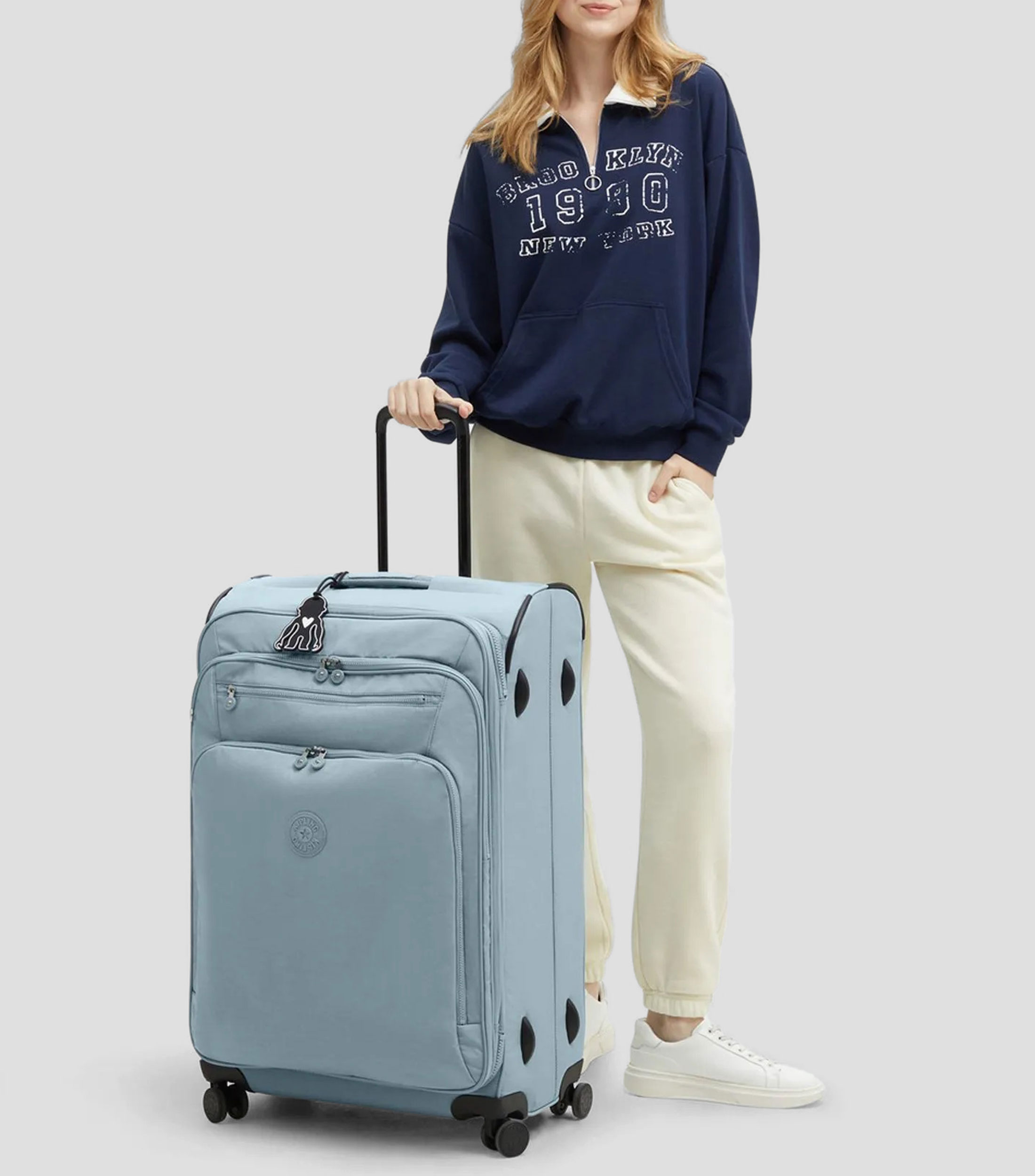 Maleta de viaje New Youri Gris