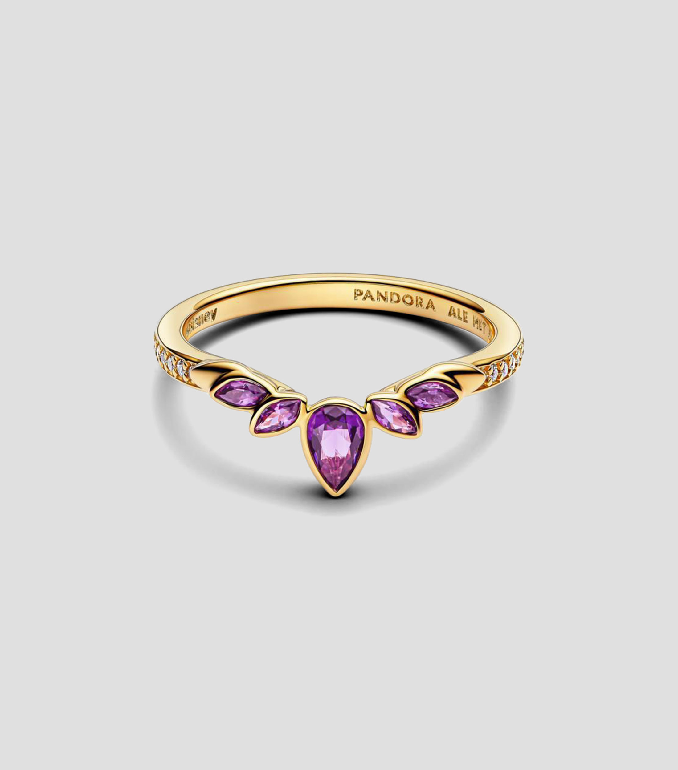 Anillo en plata Frozen Mujer