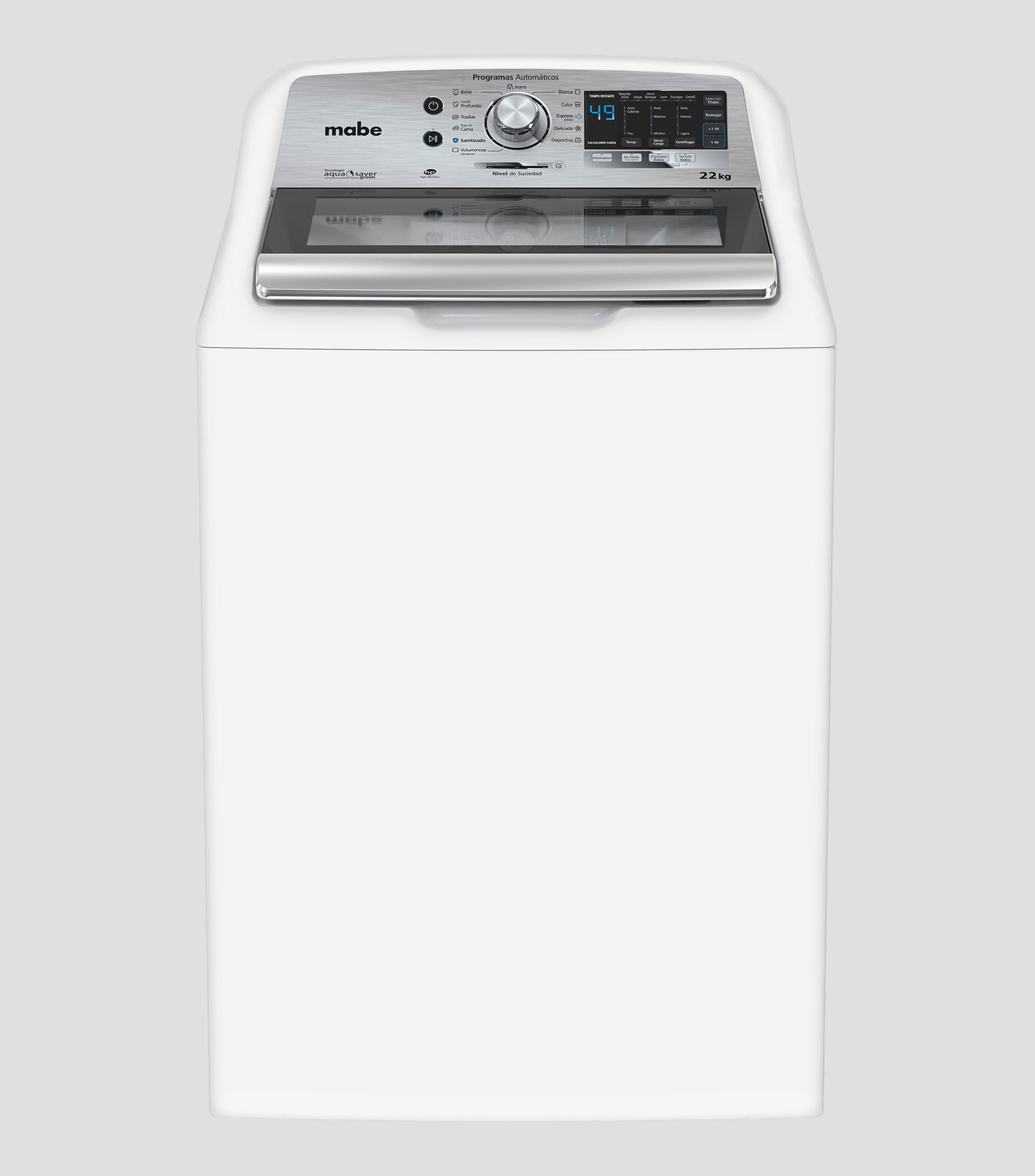 Lavadora Automática 22 Kg de carga superior LMH72211WBAB0 blanca