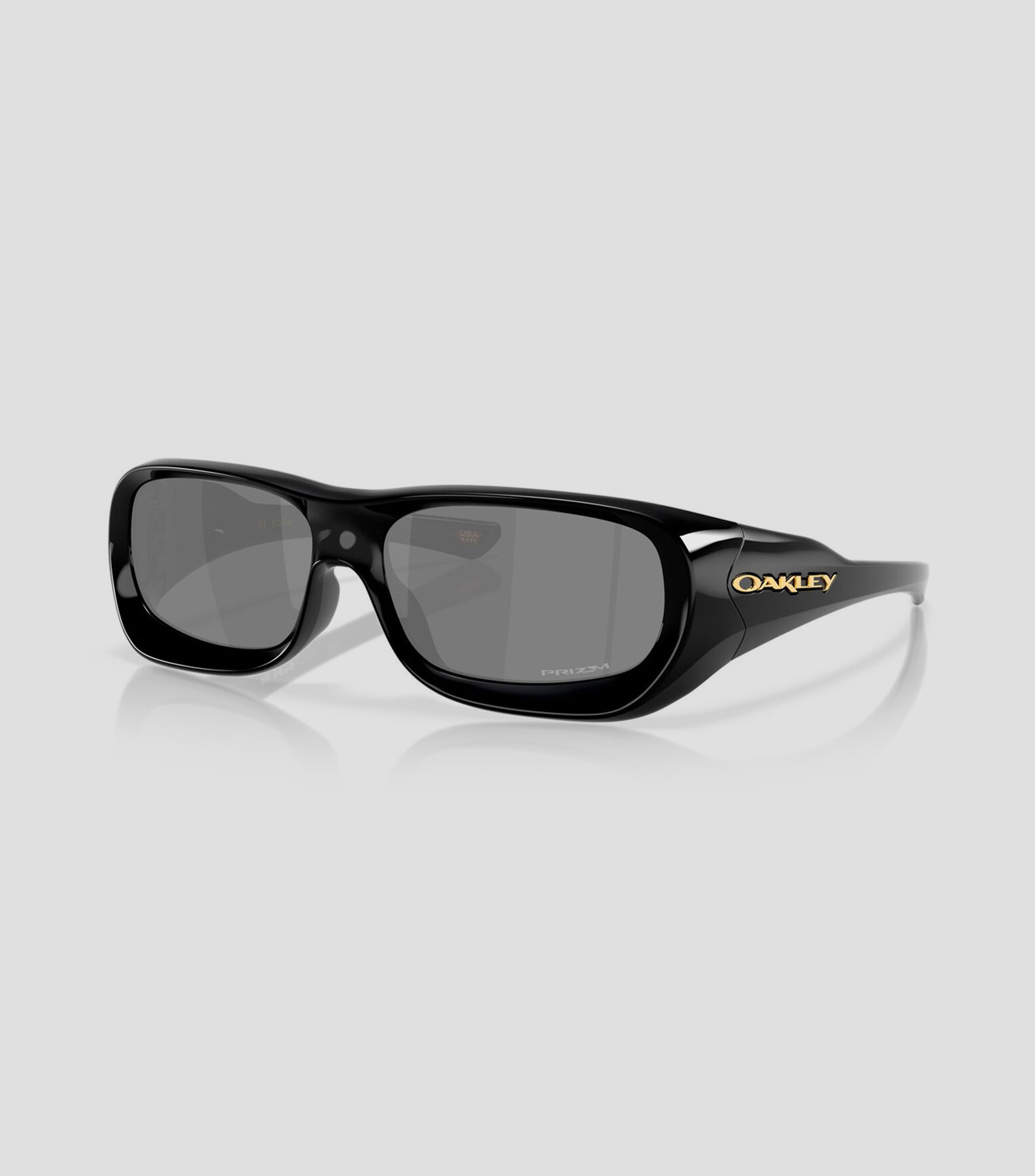 Lentes de sol rectangulares De Soto negros Unisex