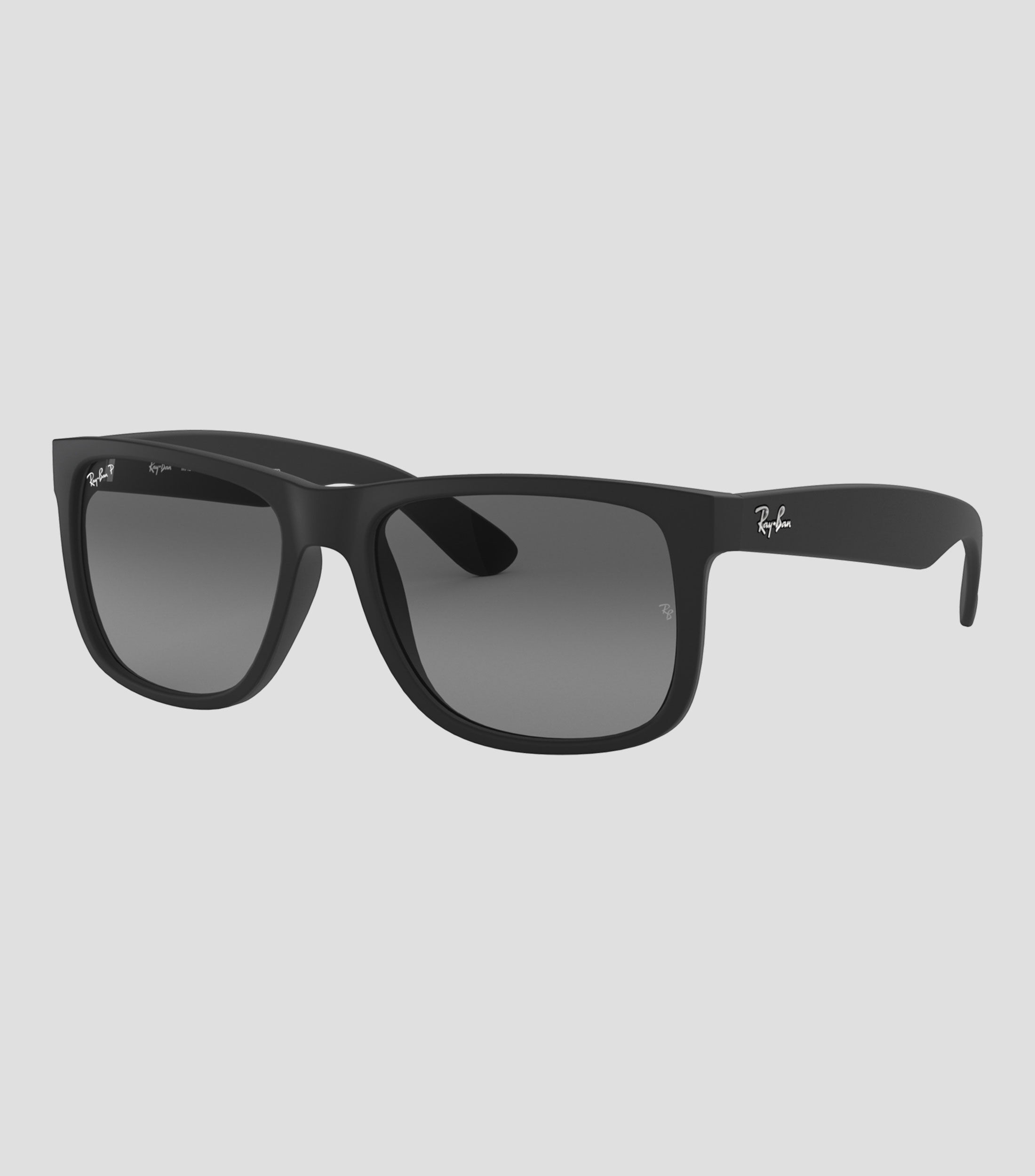 Lentes de sol cuadrados Justin Classic Negros Hombre