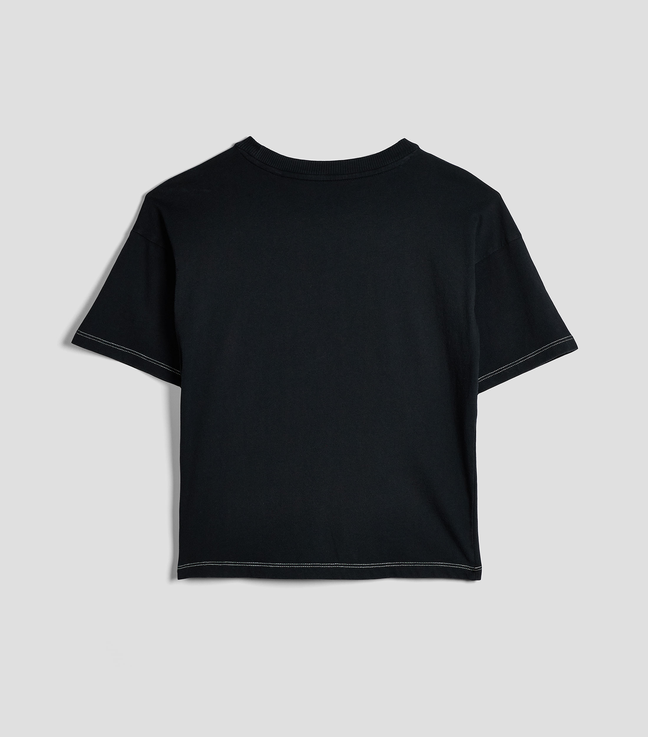 Playera cuello redondo manga corta lisa Niño