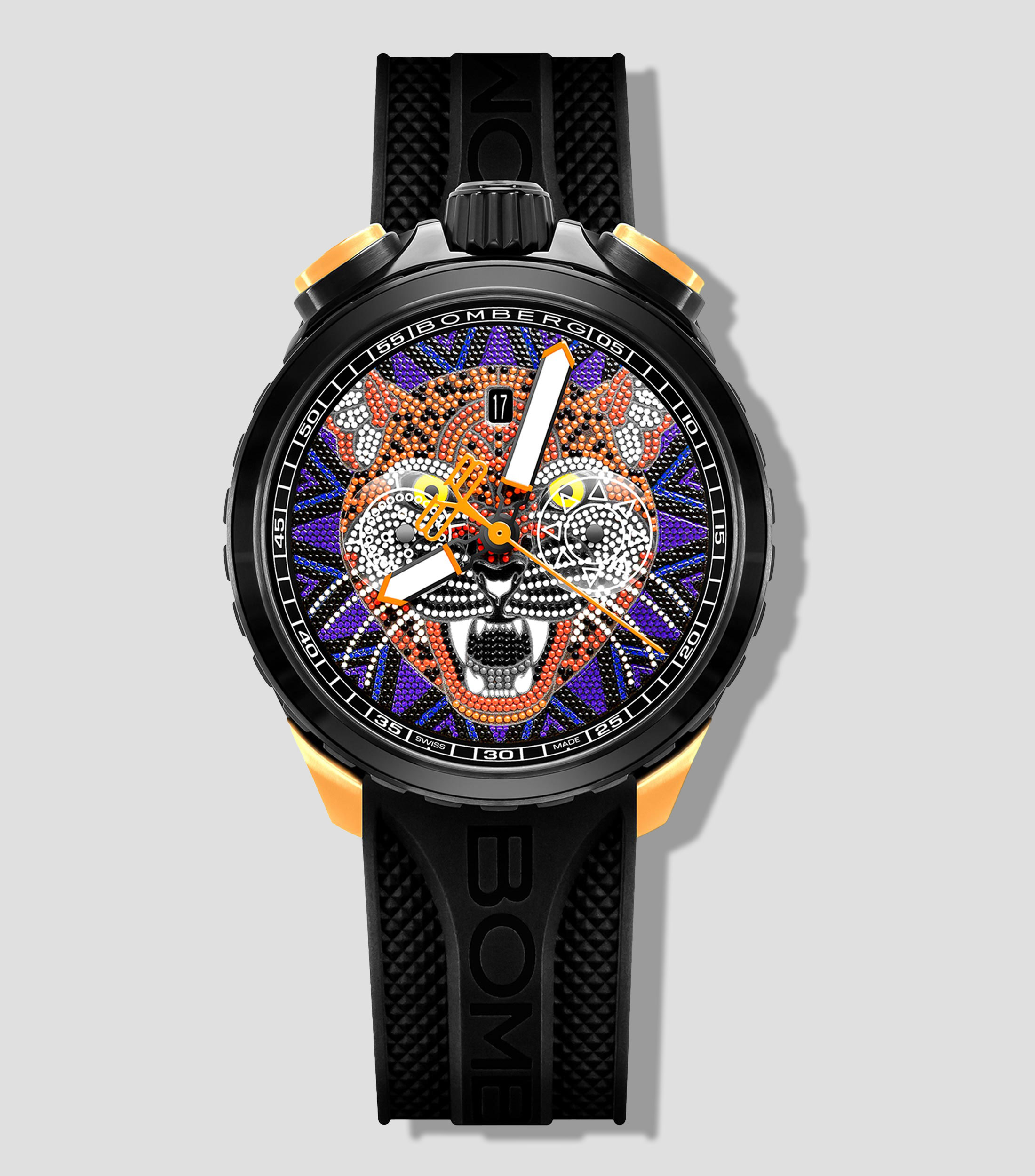 Reloj para Hombre Cheetah Edición Especial, Negro