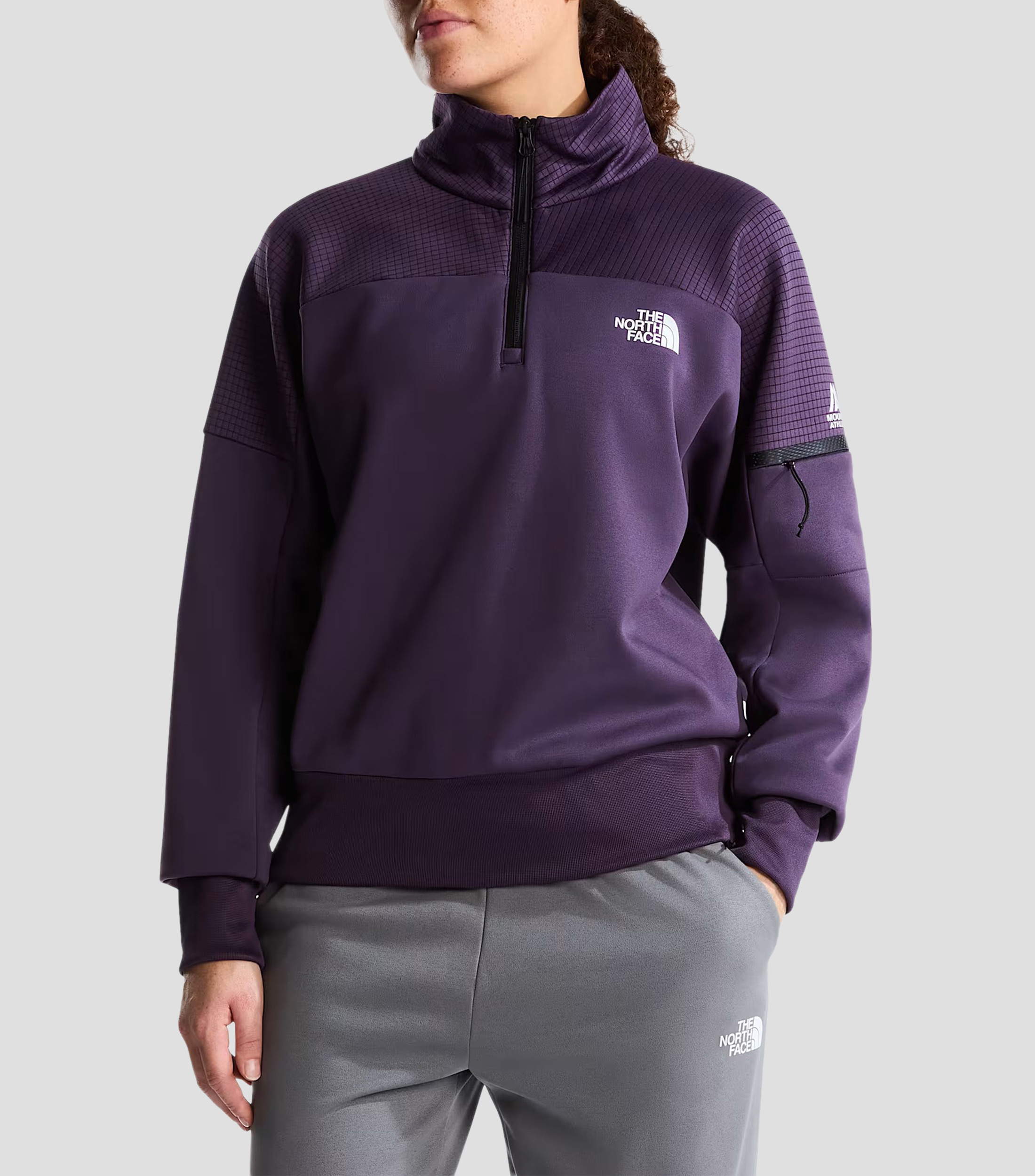 Sudadera con cremallera de 1/4 Mountain Athletics 2.0 Mujer