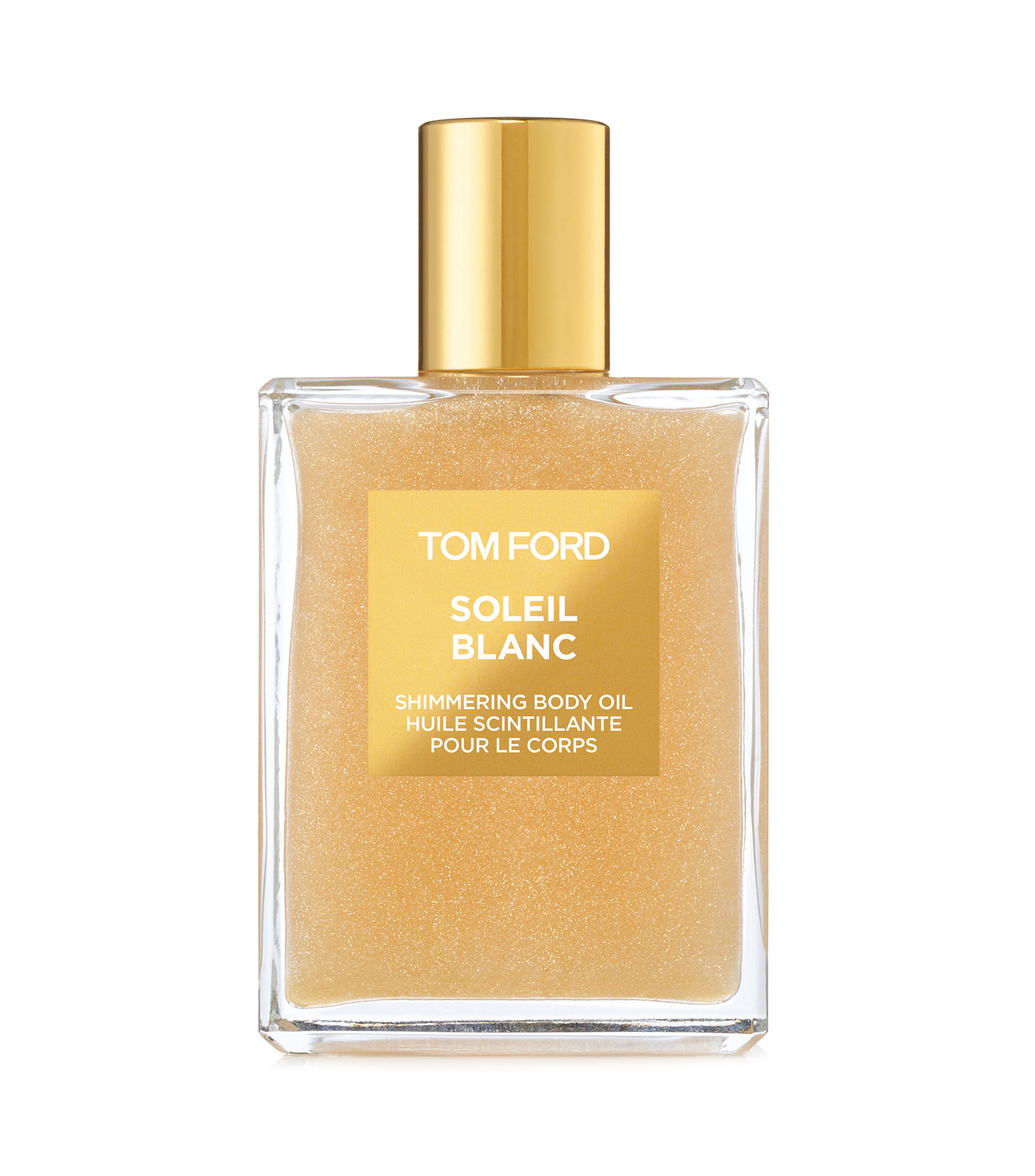 Aceite Corporal con brillo Soleil Blanc Shimmering, 100 ml