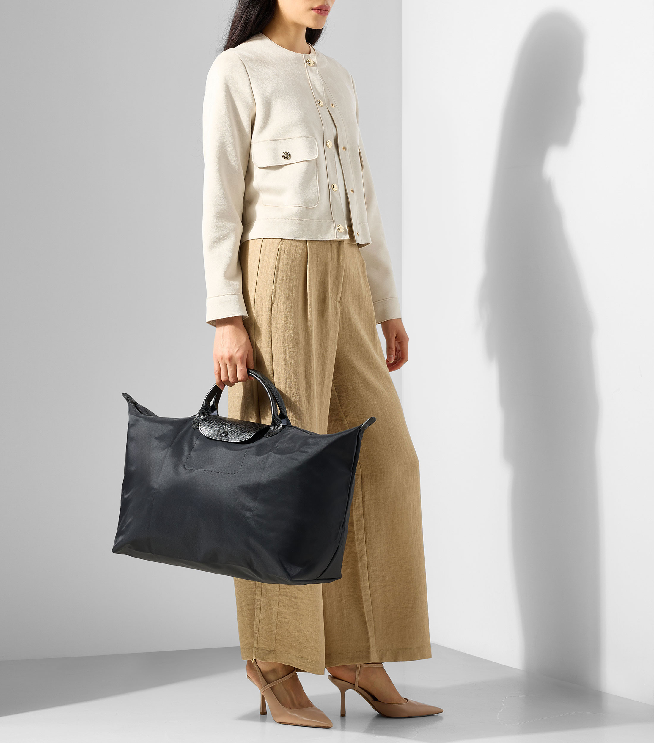 Bolsa de viaje lisa Mujer