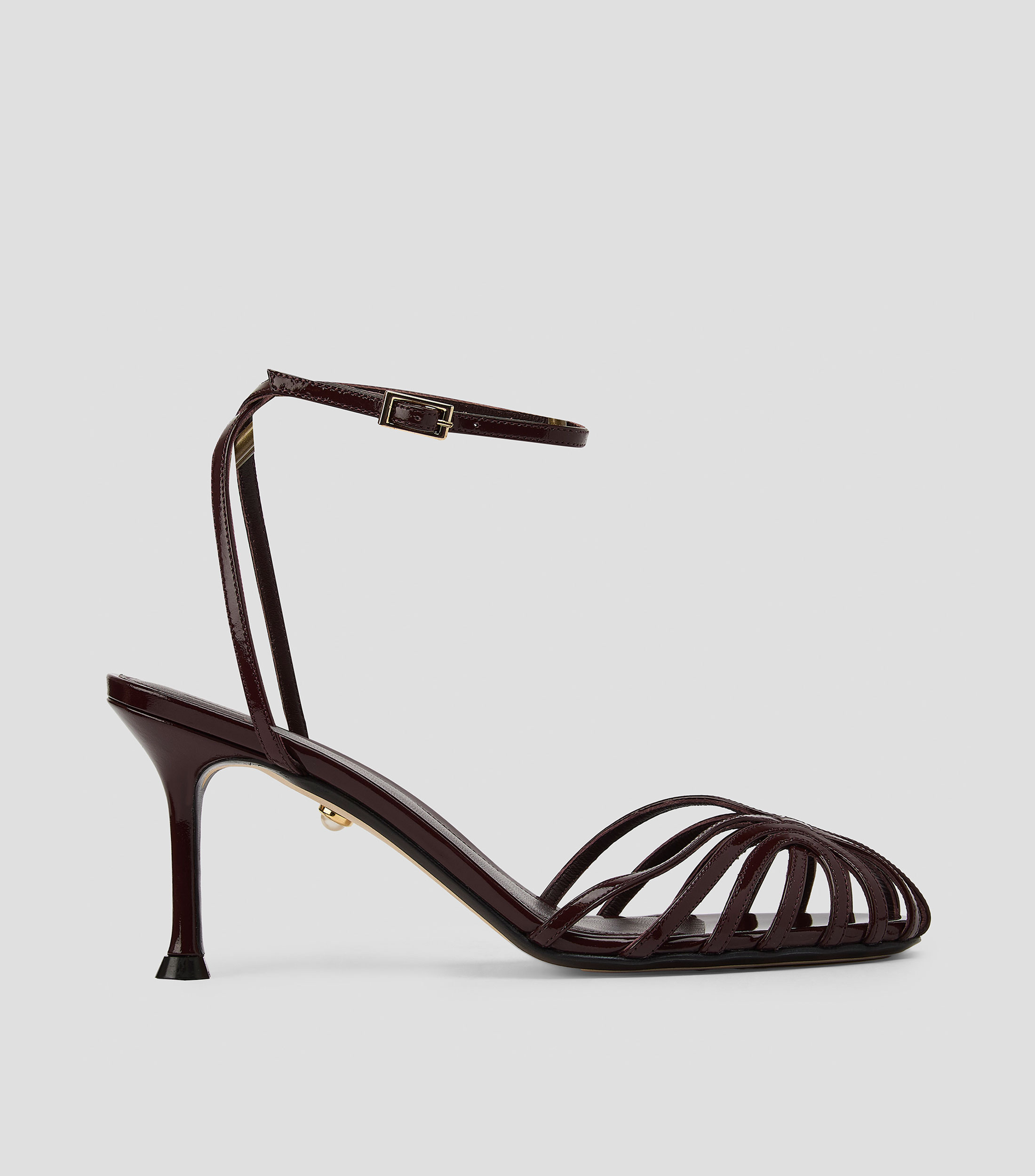 Sandalias con tacón medio delgado Ally Mujer