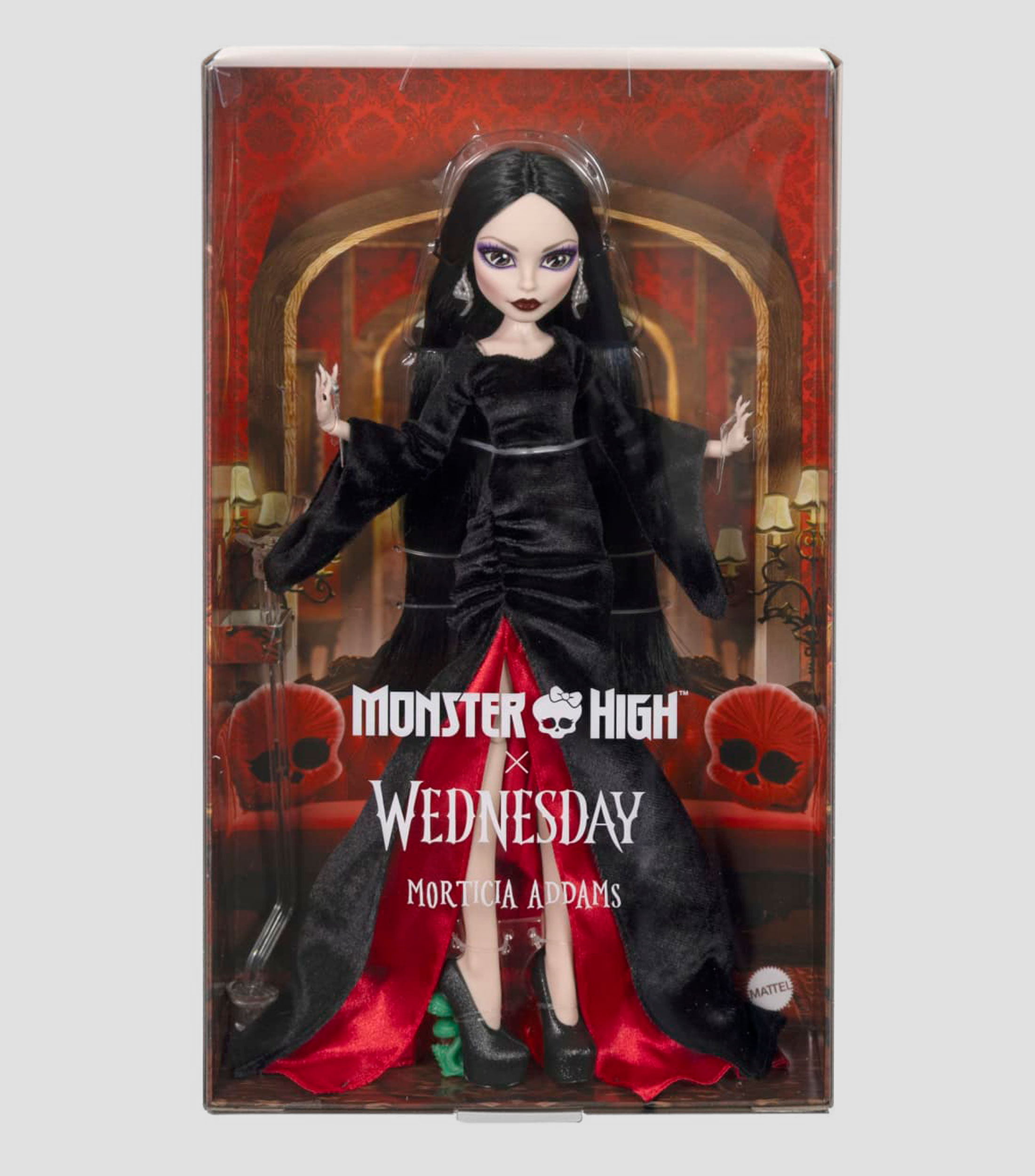 Muñeca Monster High Skullector x Wednesday - Morticia Addams