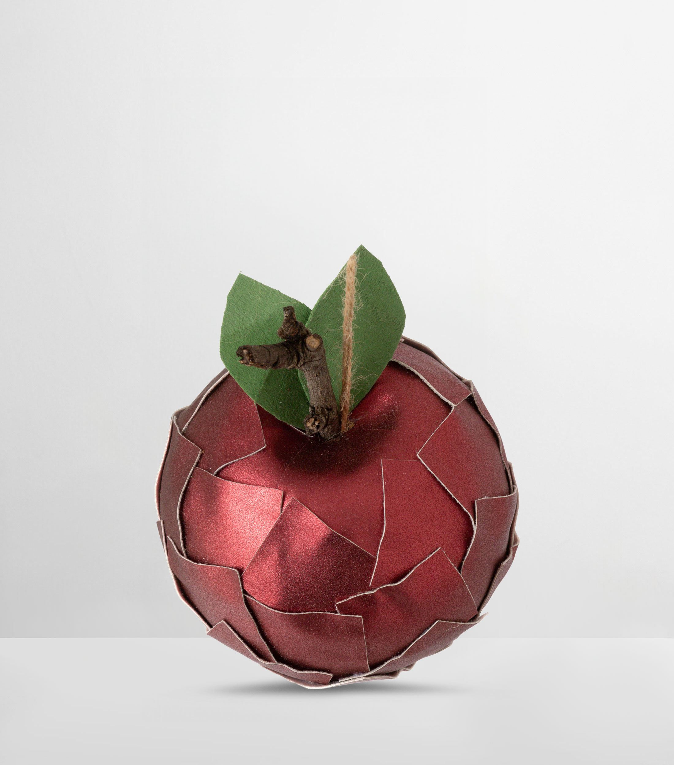 Ornamento navideño Manzana Ross Chico en textil