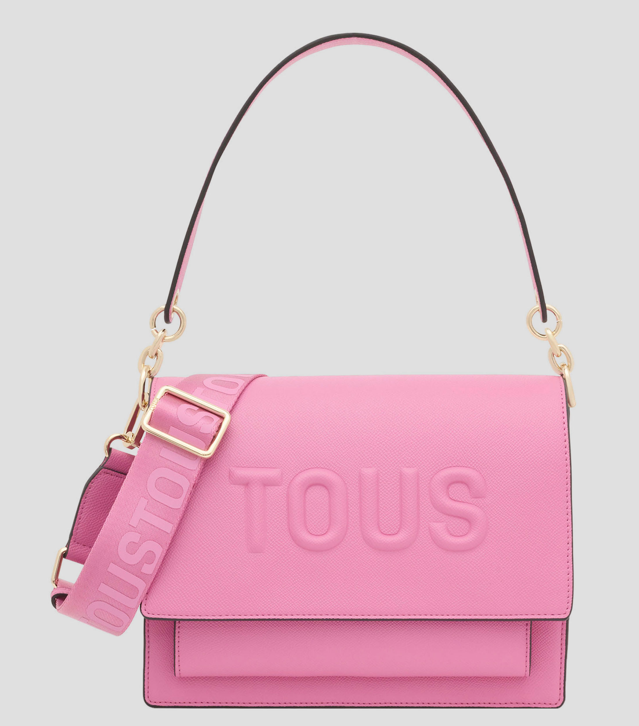 Bolso crossbody mediano Audree rosa Brenda Mujer