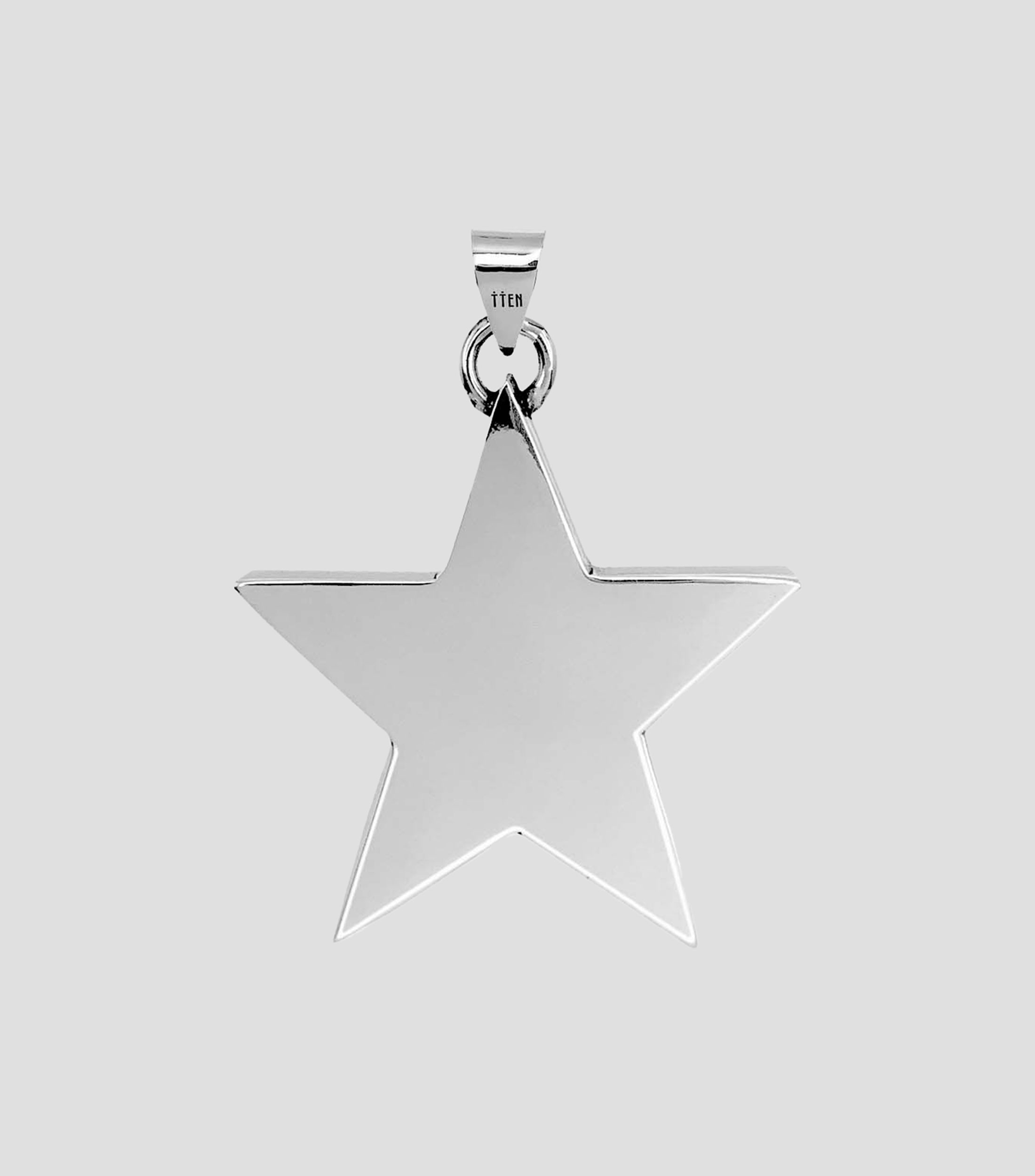 Dije en plata esterlina Estrella Unisex