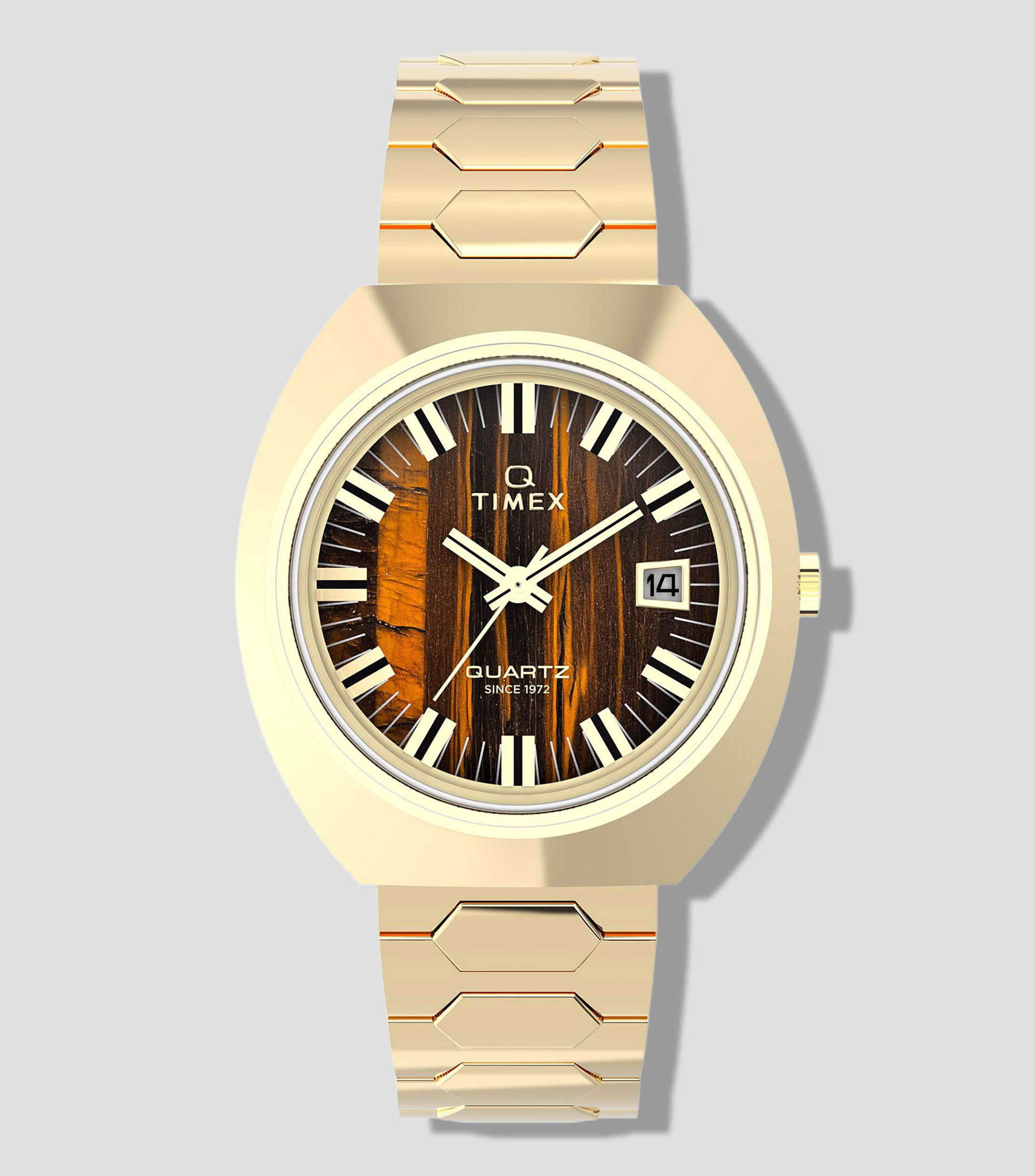 Reloj para Hombre Q 1972 Casual Dorado
