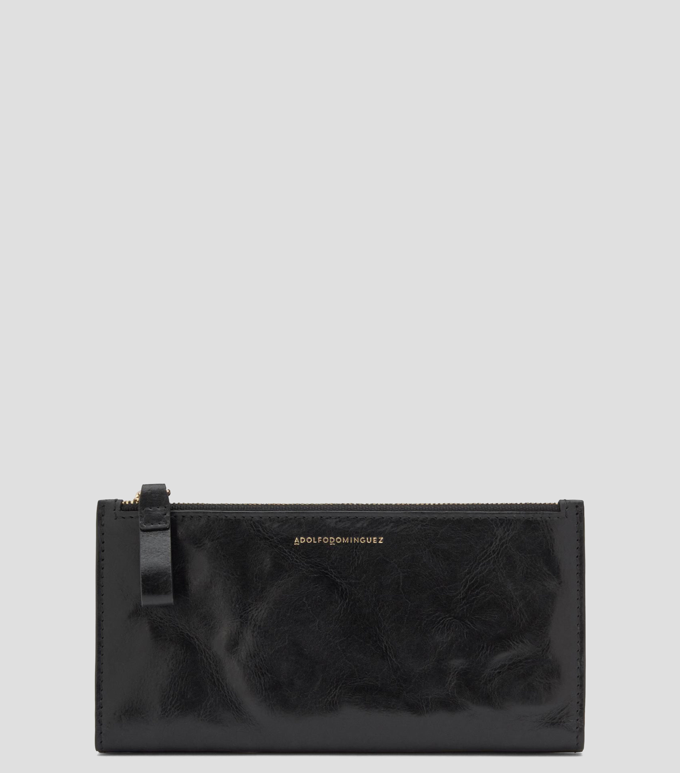 Cartera en Piel lisa Mujer