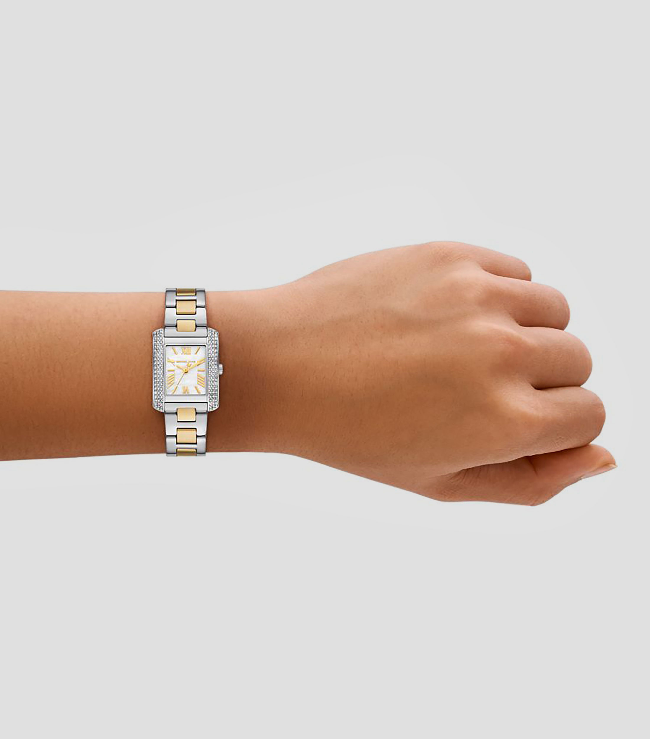 Reloj para Mujer Emery casual plateado, dorado