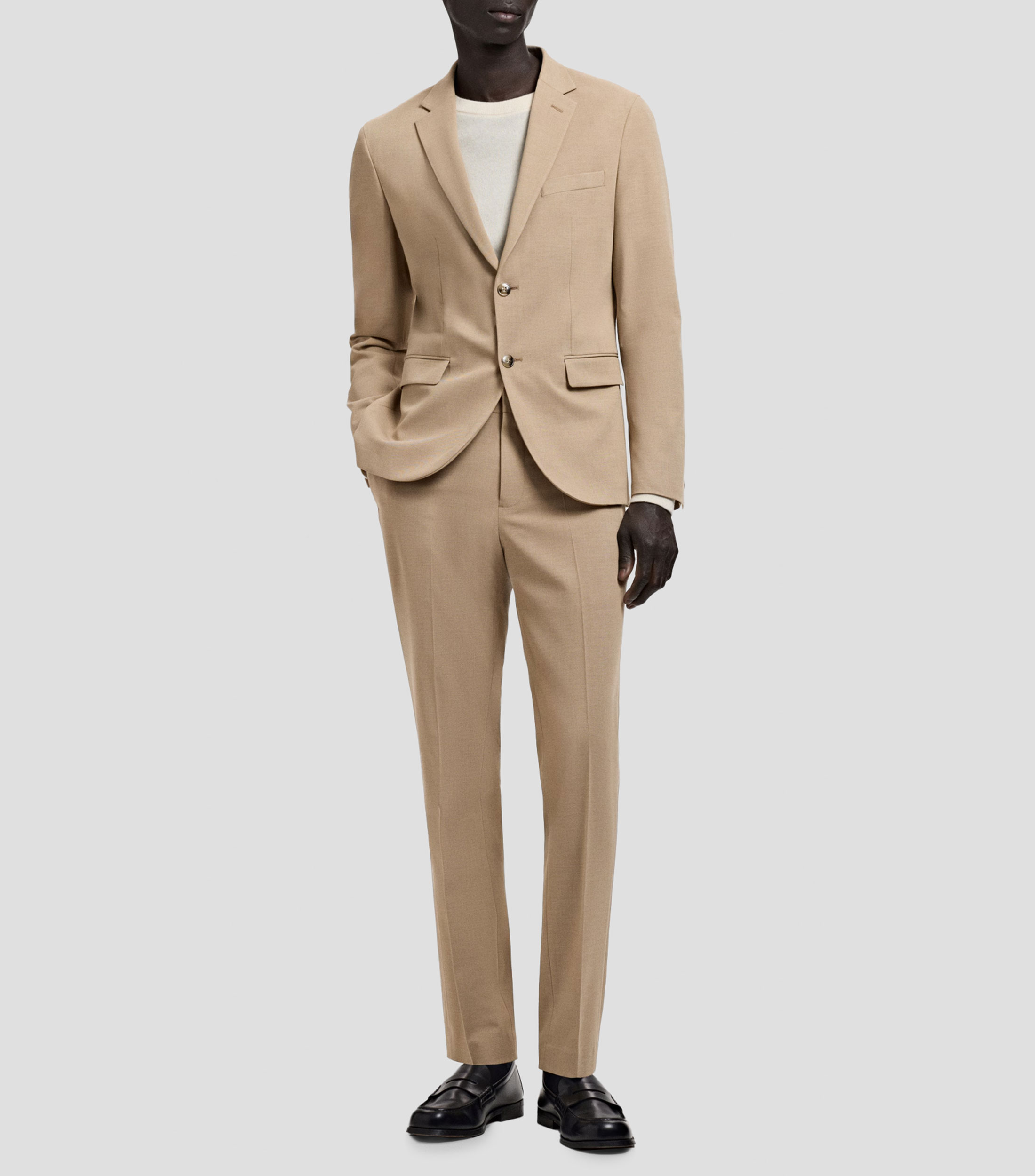Saco liso Hombre