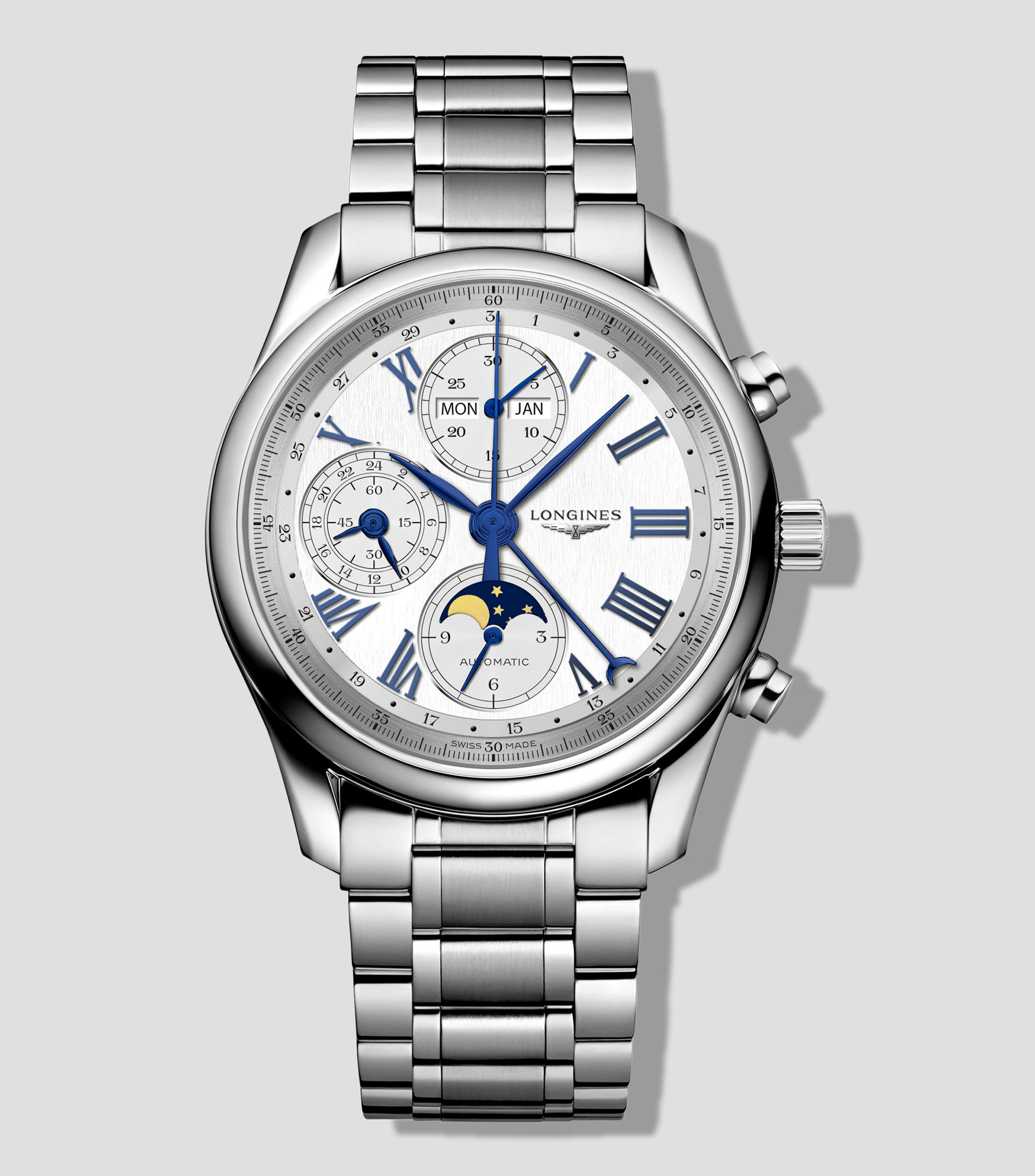 Reloj para Hombre Master Casual, Plateado