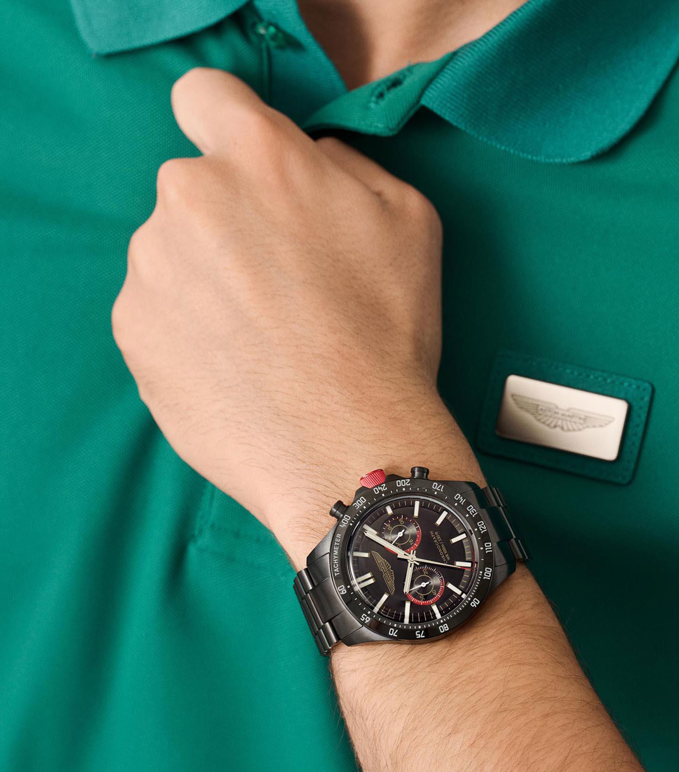 Reloj para hombre Icon SPT Deportivo Negro