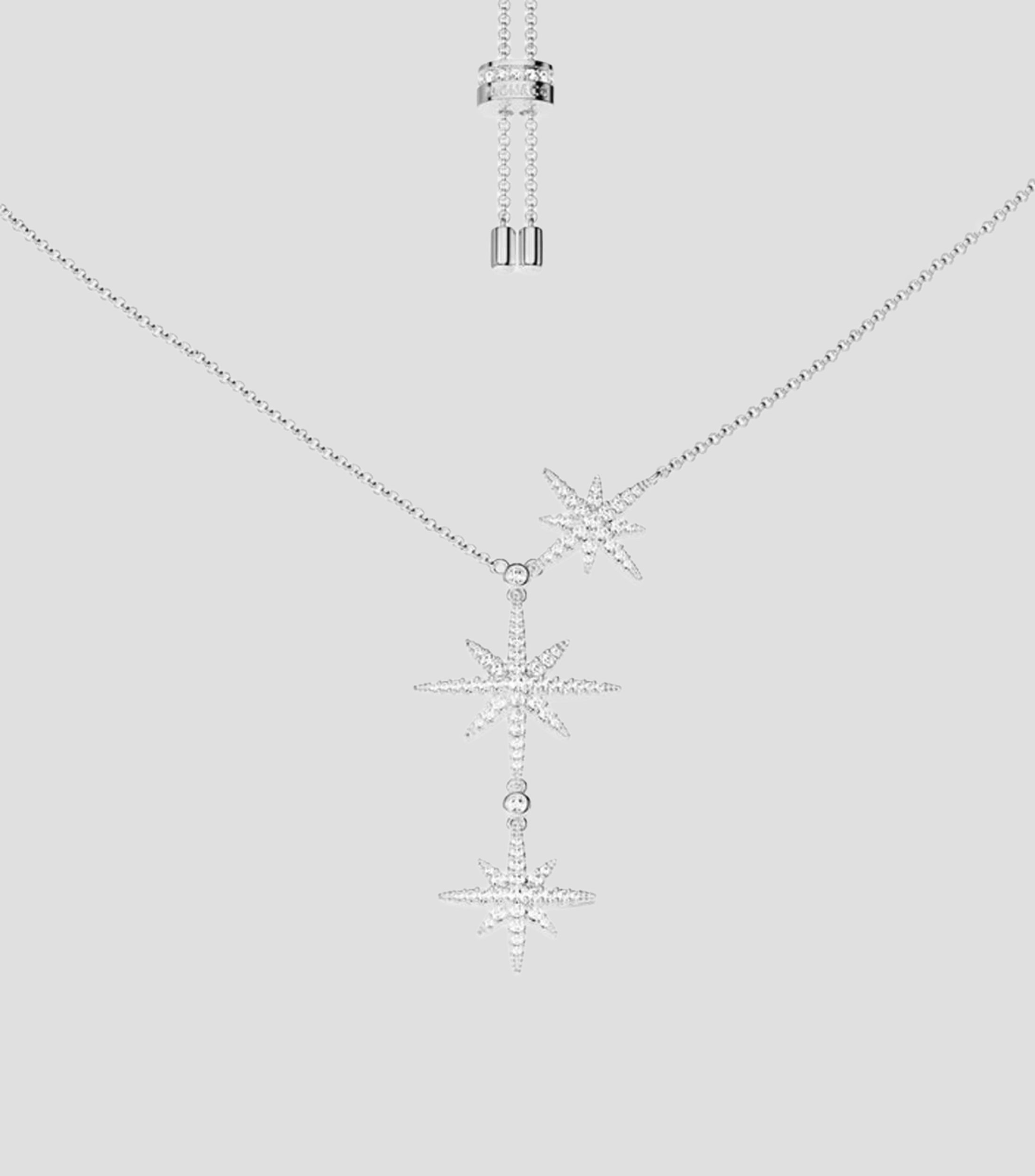 Collar con Circonita cúbica Meteorites Mujer