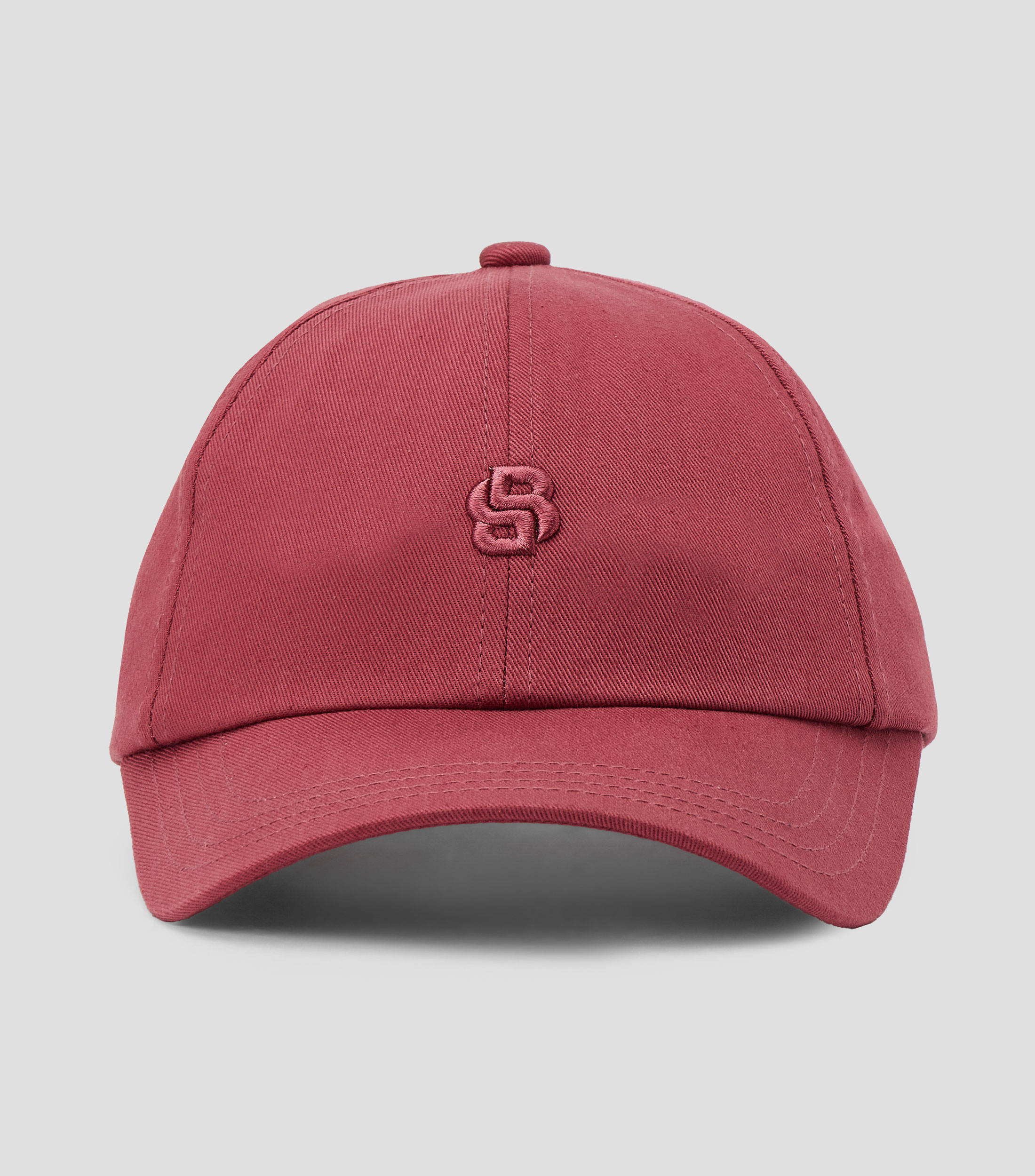Gorra con logo lisa Mujer