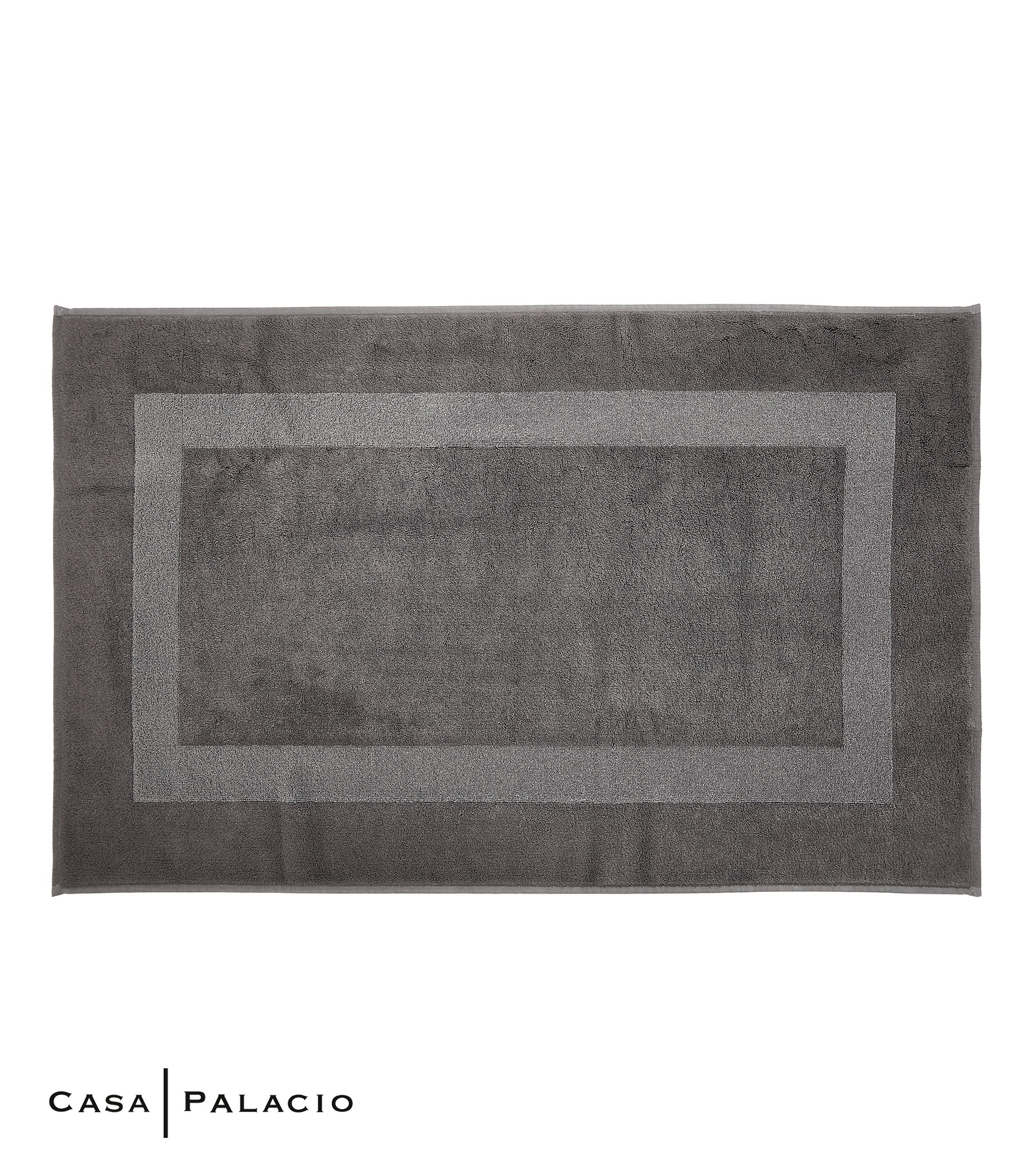 Tapete de baño Glam gris oscuro