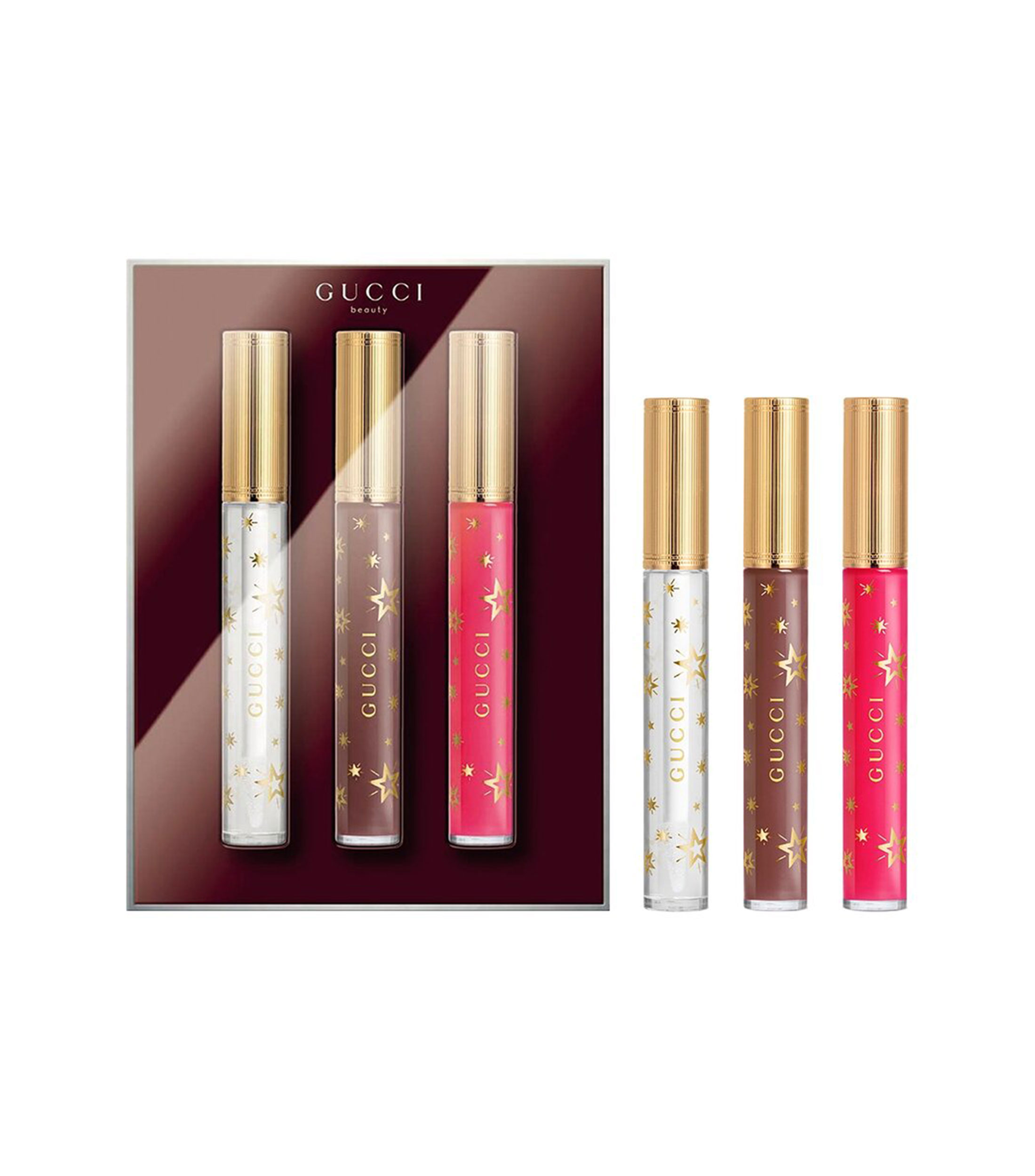 Set Trio Mini Lip Gloss a Levres Unisex